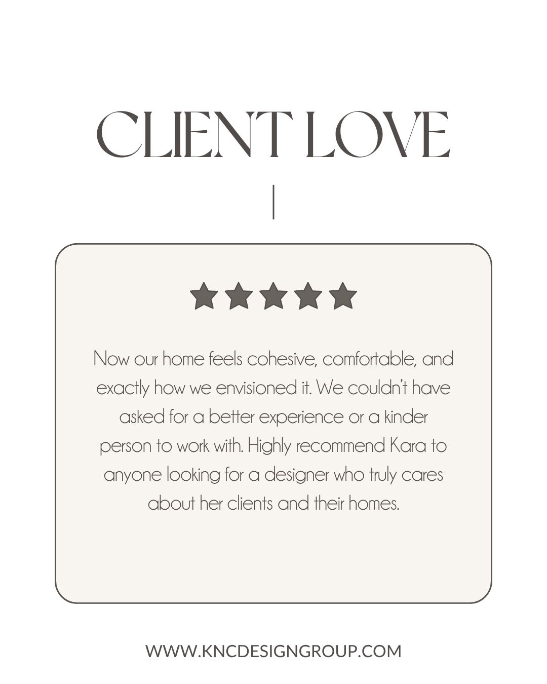 One misconception I hear from time to time is that designers or contractors don’t care as much about your home as you do.
I can only speak for us, but that couldn’t be further from the truth.
We care deeply about how each project turns out, not just in how it looks, but in how it feels to live in.
Every decision, every detail, and every step of the process is approached with that in mind.
Hearing feedback like this is always a reminder of why we do what we do 🤍