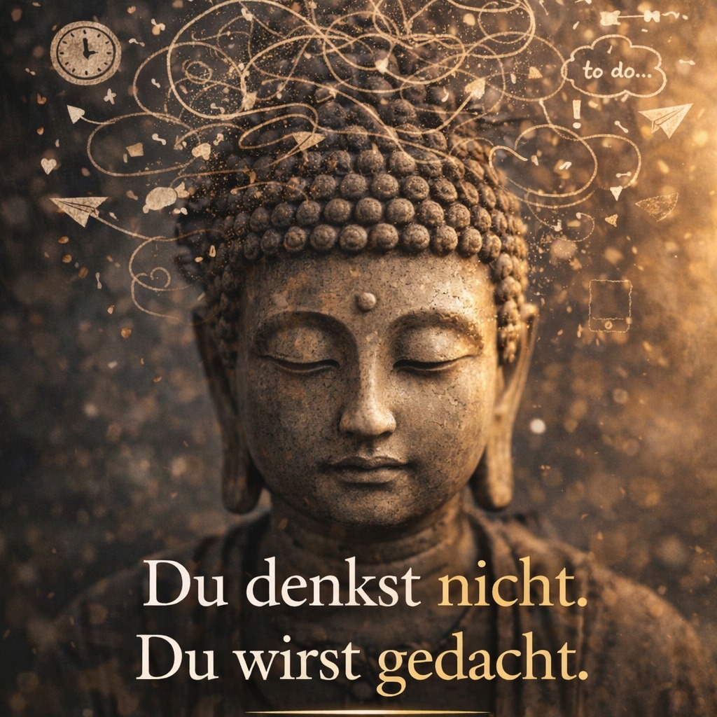 Kennst du das?
Du denkst nicht.
Du wirst gedacht.
Und genau das ist der Grund, warum du dich manchmal so verloren fühlst.
60.000 Gedanken am Tag.
Und die meisten davon sind… nicht einmal deine.
Zweifel.
Vergleiche.
Ängste.
Und irgendwann glaubst du:
👉 Das bin ich.
Aber hier ist die Wahrheit, die alles verändert:
Du bist nicht deine Gedanken.
Du bist die, die sie beobachtet.
Und stell dir einen Moment vor…
wie es sich anfühlt, wenn es in dir plötzlich ruhig wird.
Kein Chaos mehr.
Keine ständige Unsicherheit.
Nur Klarheit.
Nur du.
✨ Vielleicht ist genau das der Moment, in dem du beginnst, dich wiederzufinden.
Schreib „ICH“ in die Kommentare, wenn du das gerade fühlst.