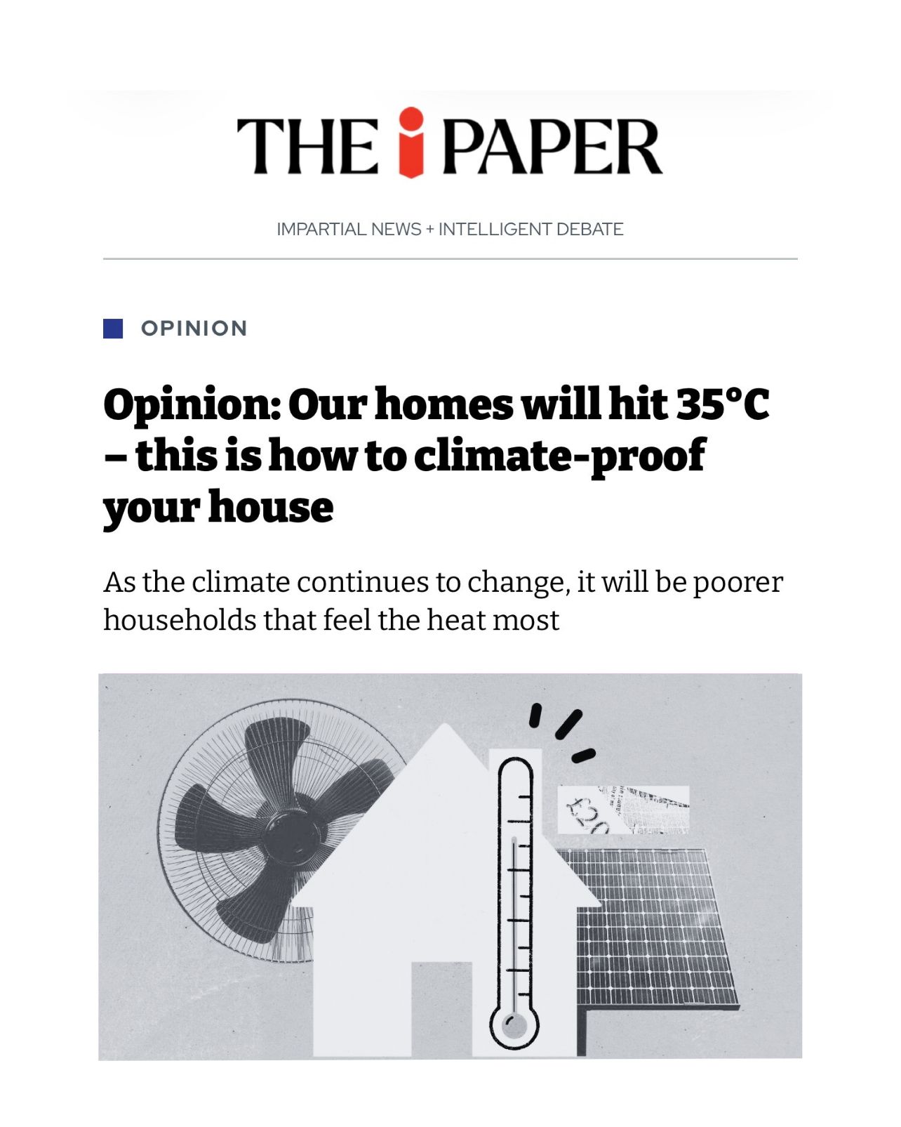 Think insulation is just for winter? Think again.
A recent piece from The i Paper highlights something many homeowners don’t realise - insulation doesn’t just keep heat in… it keeps it out too.
With UK summers getting hotter (and homes holding onto that heat), now’s the time to get ahead.
- Keep your home cooler naturally
- Reduce the need for fans & air con
- Stay comfortable all year round
Just like a thermal flask, good insulation works both ways - helping your home stay cool in summer and cosy in winter.
Beat the heat before it arrives. Get your home summer-ready with the right insulation, installed by the right people... 😎
@theipaper #homeinnovation #comfortablycoolhomes #homesfitforthefuture #insulationexperts