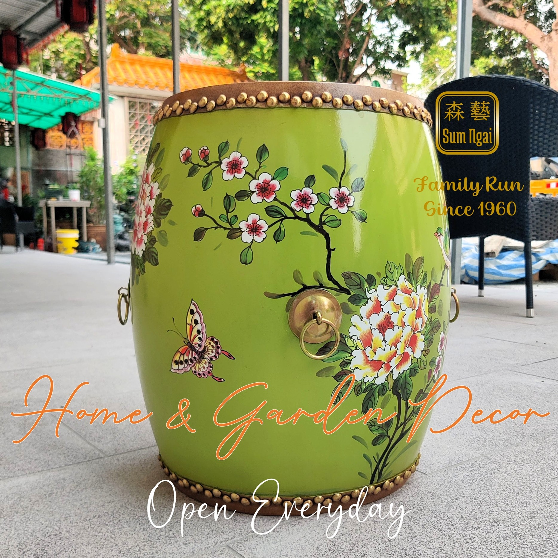 Step into our showroom and discover handcrafted pieces where quality, warmth, and heritage come together. #drumstools #drum
📍Discover unique finds - Visit us today.
⭐Holiday & Sunday 11-4 | Mon-Sat 10-5
🚗 Free parking on premises.
🚆MTR - Kam Sheung Rd Stn (8-minute walk)
#SumNgaiBrassFactory #BrassFactory #HandcraftedBrass #SolidBrass #Craftsmanship #VisitOurShowroom #TimelessDesign #chinesefurniture #solidwoodfurnitures #sideboard #nightstands #floorlamps #porcelainlamp #gingerjarlamp #wallart #gardenornament #kamtin #錦田