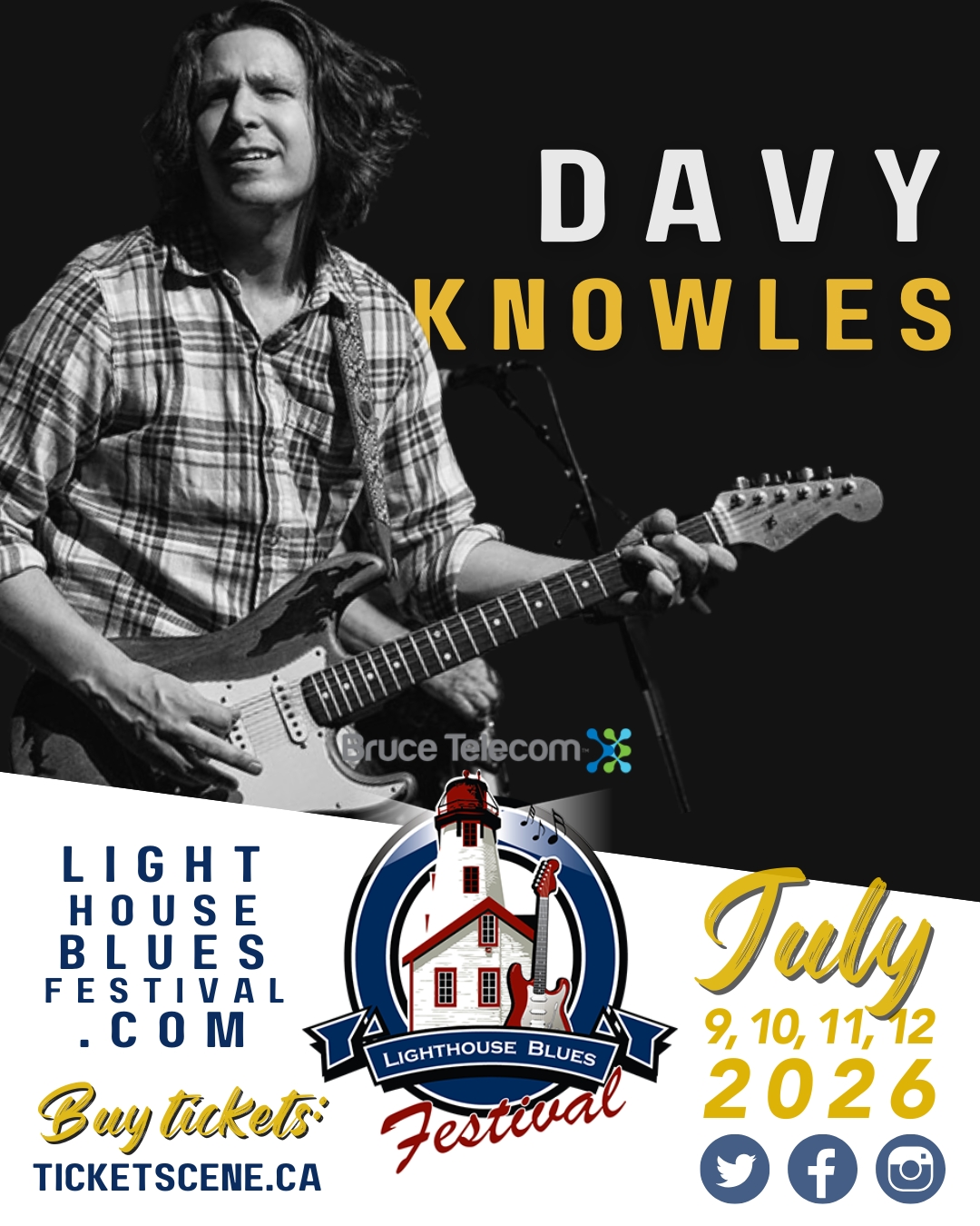 DAVY KNOWLES, British guitar playing bluesman, was the fan favourite last year...so happy we can bring him back in 2026!