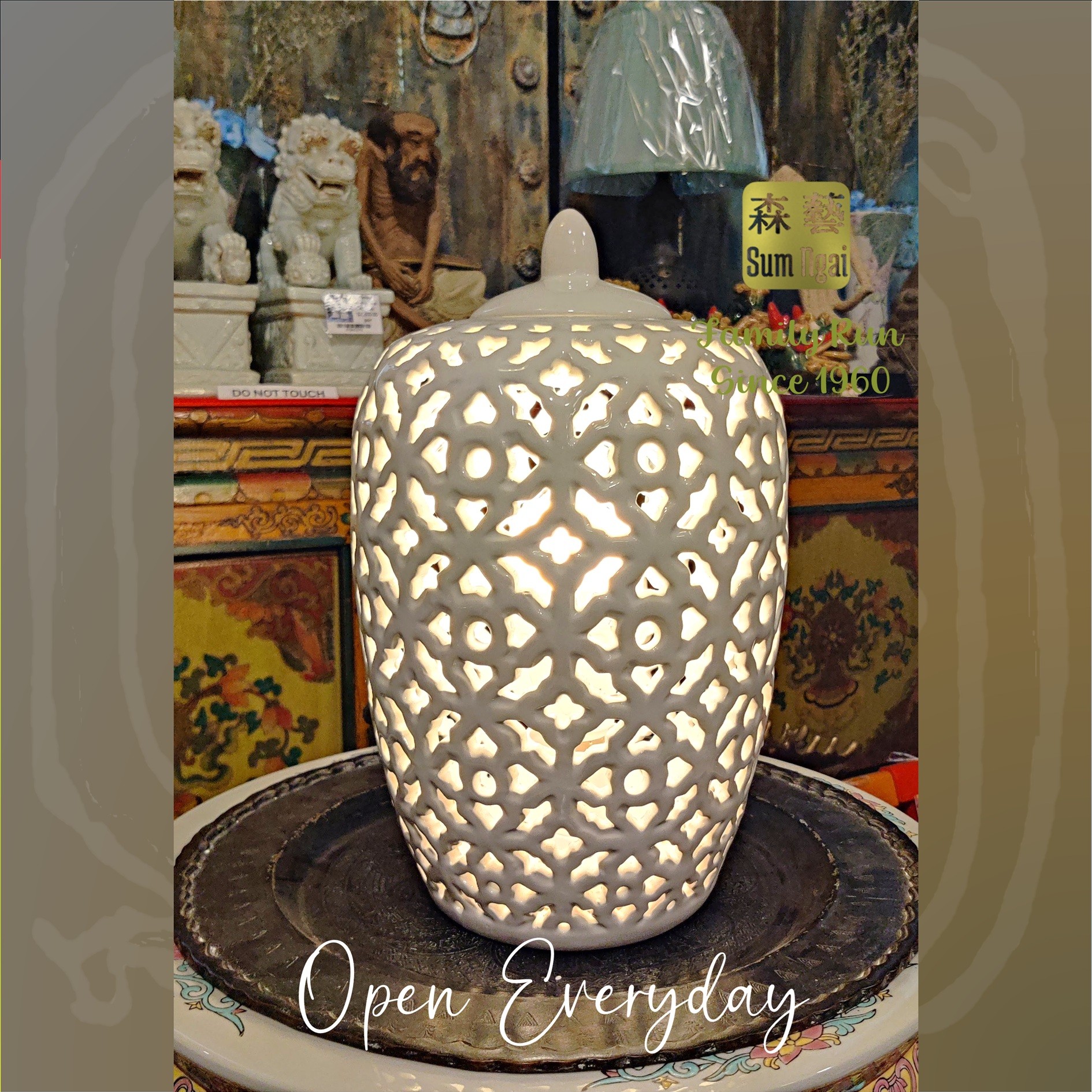 Step into our showroom and discover handcrafted pieces where quality, warmth, and heritage come together. #porcelainlamp #customlamp
📍Discover unique finds - Visit us today.
⭐Holiday & Sunday 11-4 | Mon-Sat 10-5
🚗 Free parking on premises.
🚆MTR - Kam Sheung Rd Stn (8-minute walk)
#SumNgaiBrassFactory #BrassFactory #HandcraftedBrass #SolidBrass #Craftsmanship #VisitOurShowroom #TimelessDesign #chinesefurniture #solidwoodfurnitures #sideboard #nightstands #floorlamps #porcelainlamp #gingerjarlamp #wallart #gardenornament #kamtin #錦田