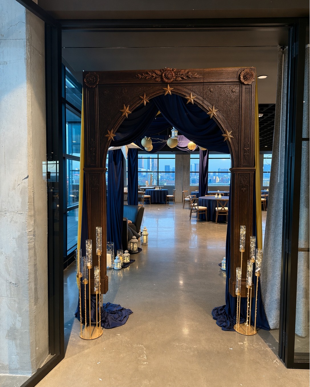 ✨ Step right up… but make it elevated corporate magic ✨
Last night’s Starlight Circus event was all about immersive details and transportive design—and this one might be one of our favorite transformations yet 🎪🌙
From the moment guests arrived, they were welcomed through a vintage-inspired entrance layered with rich textures, warm lighting, and just the right amount of old-world intrigue. Inside, the experience unfolded into something truly special…
🔮 A custom tarot tent designed from the ground up—complete with a fully draped, detail-rich ceiling that created an intimate, otherworldly escape
🌙 A glowing moonlight hoop installation that anchored the space and gave guests that perfect photo moment
✨ Curated centerpieces that carried the theme across every table—moody, magical, and anything but ordinary
Every element was intentionally designed to feel cohesive, elevated, and completely transportive—because corporate doesn’t have to mean boring 😉
This is what happens when branding meets experience design.
Planning something immersive? Let’s create something unforgettable.
#StarlightCircus #CorporateEvents #AtlantaEvents #EventDesign #ImmersiveExperience #LuxuryEvents #EventDecor #ThemedEvents #BalloonsOverAtlanta #EventInspo 🎈