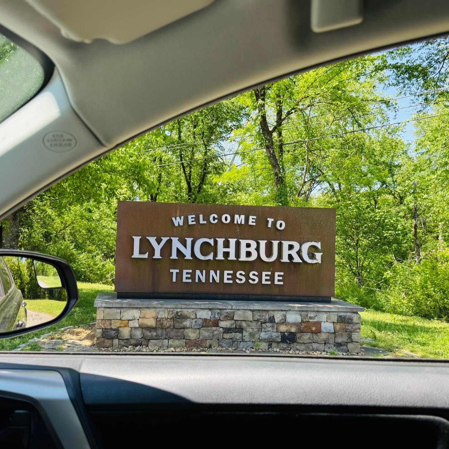 Welcome to Lynchburg! 🥃
Seeing this sign means you are about the enter the town where Whiskey and History flow & BBQ is waiting for you around every corner.🌼
#Tennessee #LynchburgTN #VisitLynchburgTN
