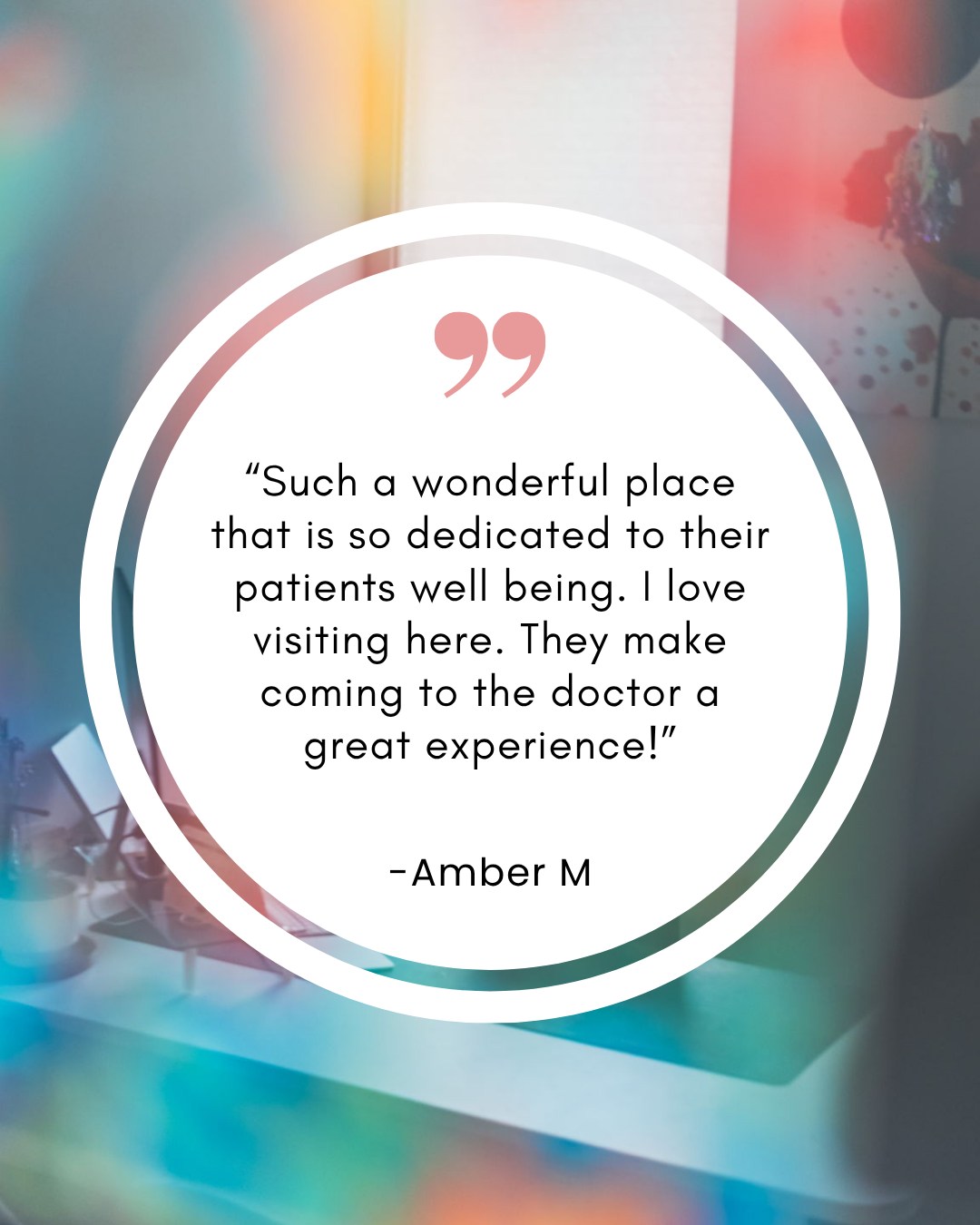 Our goal is always to create a space where patients feel genuinely cared for, supported, and at ease—even at a doctor’s visit.
We’d love for you to share your experience too. Leave us a review here:
https://g.page/r/CSmGkEogx7p4EBM/review