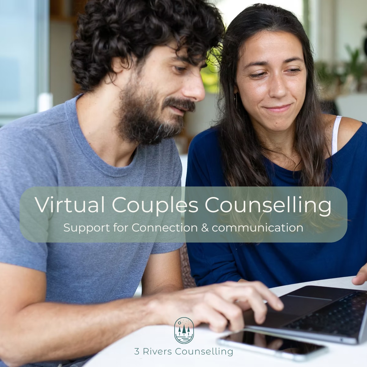 Some conversations can start to feel like they go in circles.
You might notice the same patterns showing up, even when both of you are trying to do things differently.
Couples counselling offers a space to slow things down together, understand what’s happening underneath, and begin to shift those patterns in a way that feels more connected and supportive.
At 3 Rivers Counselling, Gaille leads our couples work, with additional availability from Erin and Elly. Our therapists are trained in Emotionally Focused Therapy (EFT), an evidence-based approach that supports you both in strengthening connection, improving communication, and finding new ways of responding to each other.
Virtual sessions are available across Atlantic Canada and Ontario.
👉 Book online or reach out for a free 15-minute consult
https://3riverscounselling.janeapp.com/#/couples-counselling