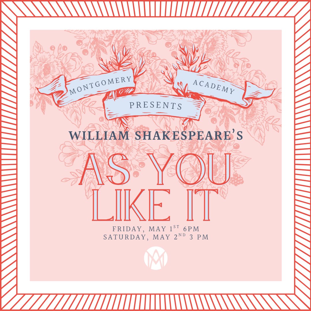 Experience Shakespeare like never before — performed by talented MA students in “As You Like It.” Join us for a fresh, energetic take on this beloved comedy. Book your tickets now: https://wix.to/ayBLiA3 #