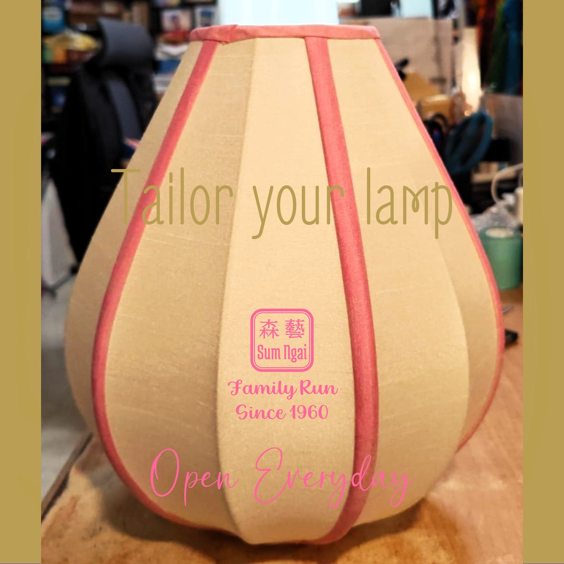 Elevate your lamp 💡
📍Discover unique finds - Visit us today.
⭐Holiday & Sunday 11-4 | Mon-Sat 10-5
🚗 Free parking on premises.
🚆MTR - Kam Sheung Rd Stn (8-minute walk)
#SumNgaiBrassFactory #BrassFactory #HandcraftedBrass #SolidBrass #Craftsmanship #VisitOurShowroom #TimelessDesign #chinesefurniture #solidwoodfurnitures #sideboard #nightstands #floorlamps #porcelainlamp #gingerjarlamp #wallart #gardenornament #kamtin #錦田 #lampshades