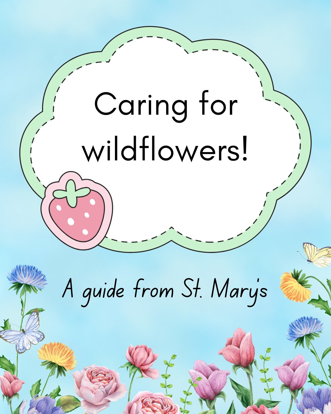 Grabbed some wildflower seeds at service? Wildflowers can simply be spread on soil and left alone, but here are some tips to help them grow as tall and healthy as possible! 🌺🌷🌼✨
#spring