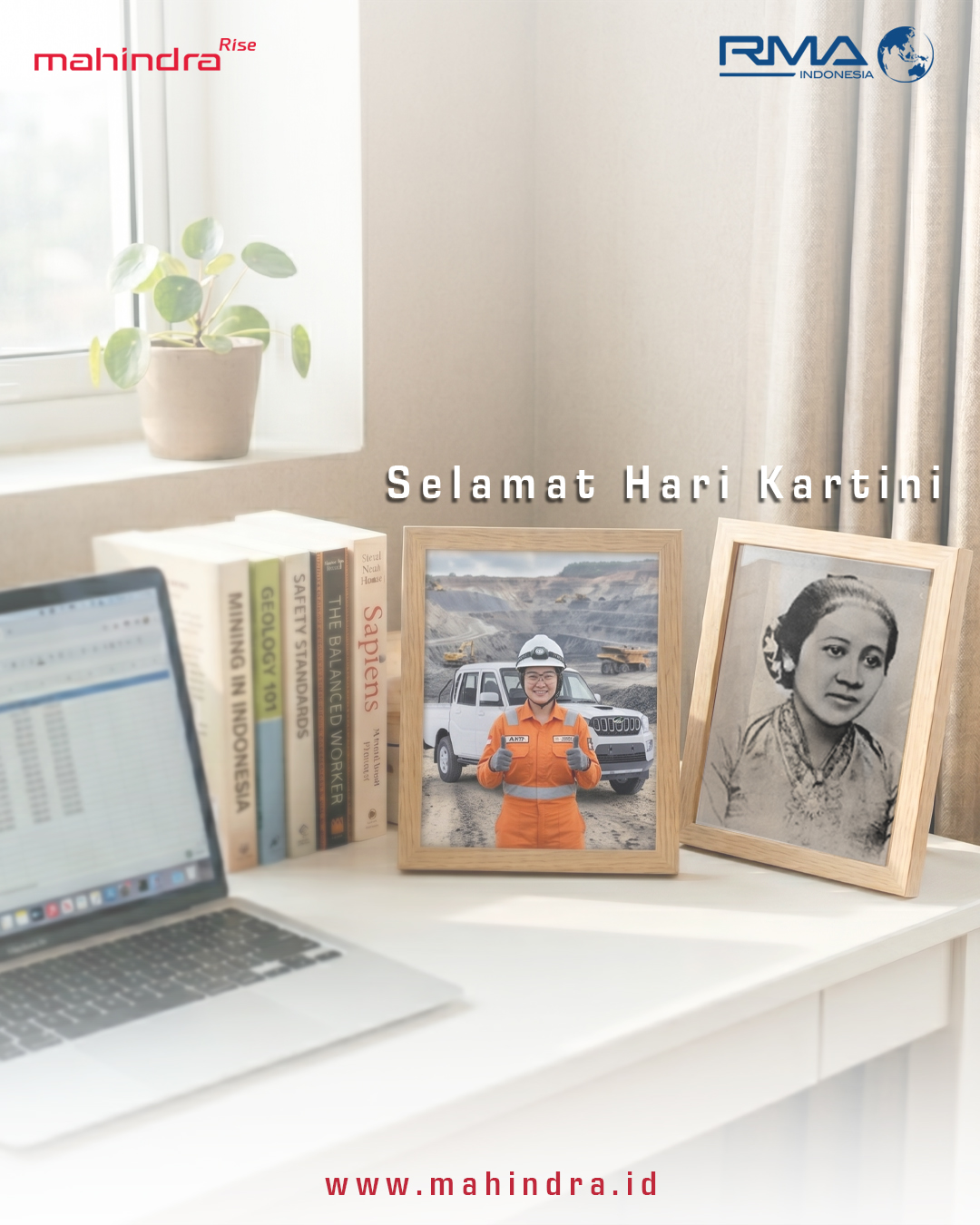 "Semangat Kartini, Inspirasi Lintas Generasi"
Semangat R.A. Kartini tak pernah lekang oleh waktu.
Hari ini, perempuan terus melangkah maju, berkarya, memimpin, dan menginspirasi.
Karena emansipasi bukan hanya sejarah, tapi gerakan yang hidup dalam setiap langkah perempuan Indonesia.
.
.
#SemangatKartini #PerempuanBerdaya #InspirasiLintasGenerasi #MahindraScorpio #PikUpKeren #MahindraIndonesia #YourPartnerInSuccess #RMAIndonesia #mahindra4x4 #mining #plantation #farming #miningindonesia #minerals #coal #tambang #sobatenergi #ESDM #miningexpo #agriculture #agriculturelife #tipsandtrick #pertanian #perkebunan #pertambangan #fleet #fleetrental #rentalfleet #pickuprental