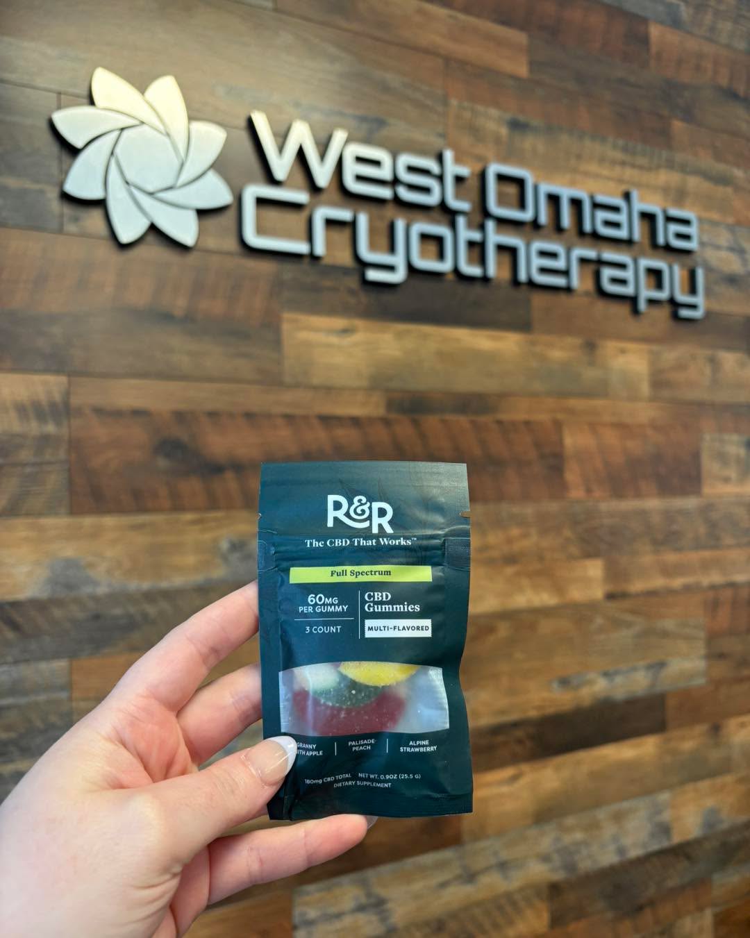 ALERT: New sample size CBD gummies in stock! Come grab one and feel the full spectrum relief 😮💨
#westocryo #cbd #wellness