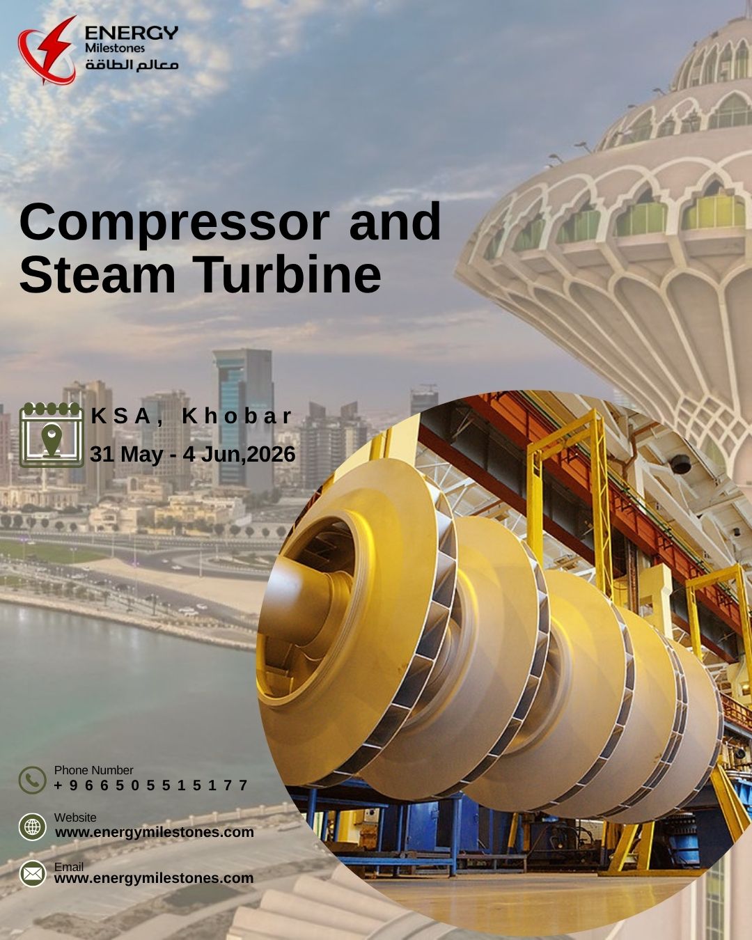 ๐ช๐๐๐๐๐๐๐๐๐ ๐๐๐
๐บ๐๐๐๐ ๐ป๐๐๐๐๐๐
More information:https://urli.info/1tzvV
#Compressor #Steam #Turbine #Energymilestones #compressors #Training #Training_center