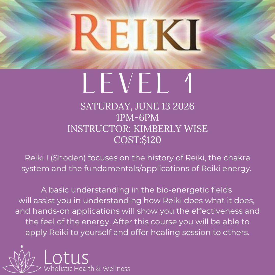 Begin your journey to become a Reiki Practitioner!🙌
✨Unlock your healing potential and join Kim on June 13th for our Reiki Level 1 class✨
Registration is required. Register online:
https://www.lotuswholistictherapy.com/book-online?category=f78a6189-7b03-416a-b370-ed66b561c5e1
#Lotuswholistictherapy #awakendiscoverthrive #TrentonMI #massage #reiki #yoga #wellness #downrivermimassage #downrivermi #lotuswholistichealthandwellness #reikipractitioner #energy #healing #chakras
