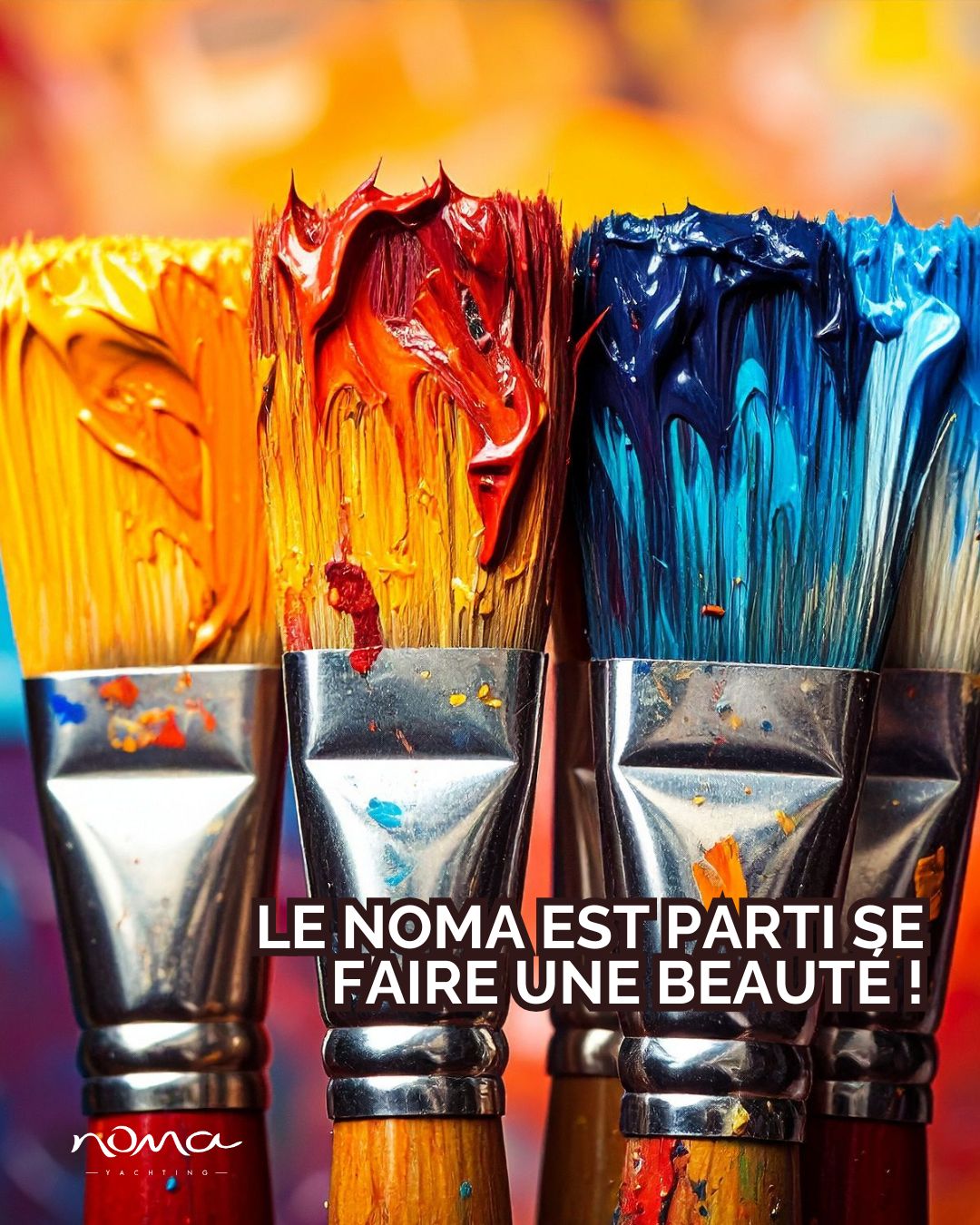 Cette semaine le Noma est parti se faire une beauté !
Les résa restent ouvertes au 07.78.11.13.13.
Il vous revient très vite encore plus beau 🤩.