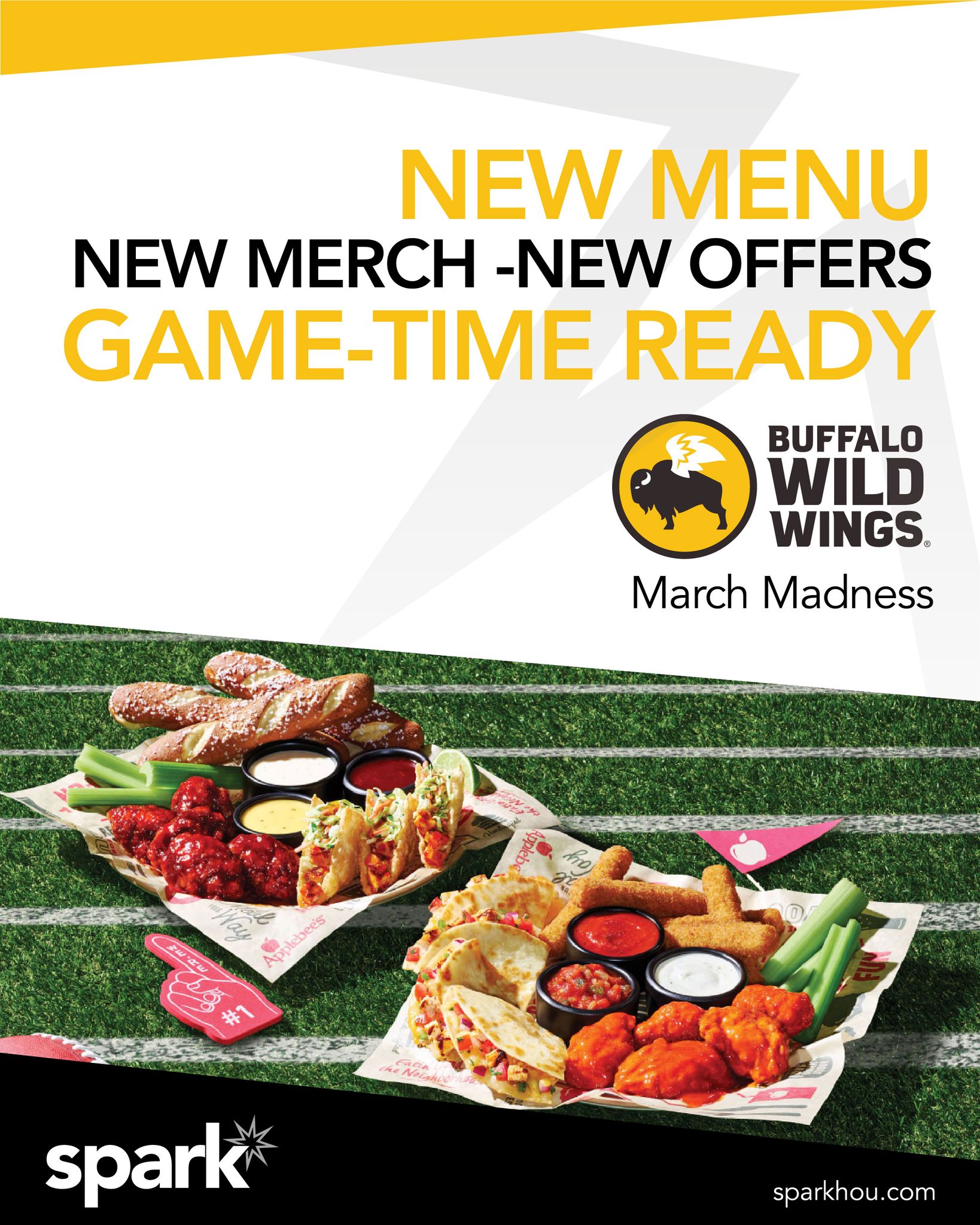 Game-day demand starts with strong offers and is delivered through strong execution.
Our partner Buffalo Wild Wings is heading into March Madness with a new menu, exclusive merch, and a sampler designed for groups and high-energy occasions.
Moments like these drive traffic. Execution is what turns that traffic into results.
At Spark, our focus is preparing teams to deliver: ensuring speed, quality, and consistency when volume increases and expectations are high.
That’s how the experience matches the moment.
That’s how performance scales.
Read more: https://www.nrn.com/casual-dining/buffalo-wild-wings-offers-new-menu-merch-and-a-sampler-in-the-run-up-to-march-madness
#RestaurantLeadership #GameDayReady #BuffaloWildWings #MarchMadness #HospitalityExcellence #OperationsMatter #SparkLeadership