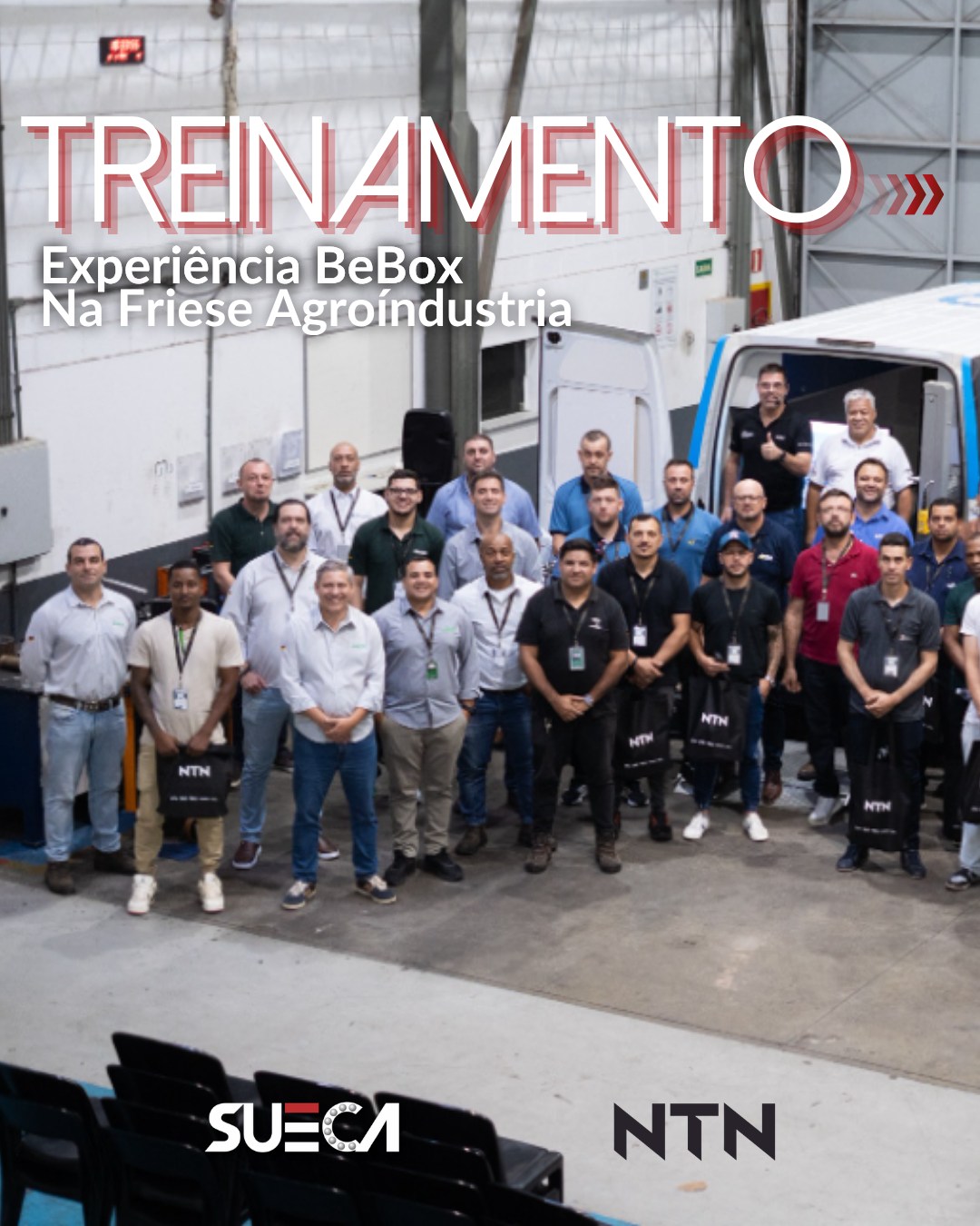 Conhecimento só faz sentido quando é colocado em prática.
Em parceria com a NTN Rolamentos do Brasil, ao lado de Rafael Braga, Rogério Farias e do nosso representante Carlos, vivemos um Tec-Day intenso na Friese Agroindústria em São Paulo, marcado por troca, aplicação e evolução real.
Com o BeBox, levamos a prática ainda mais perto da realidade, transformando aprendizado em experiência.
Seguimos acreditando que quem busca aprender, cresce. E quem cresce com propósito, transforma.
Nosso obrigado à Friese, em especial ao Harald e equipe, e a todos que fizeram parte desse dia. 🌱🚀