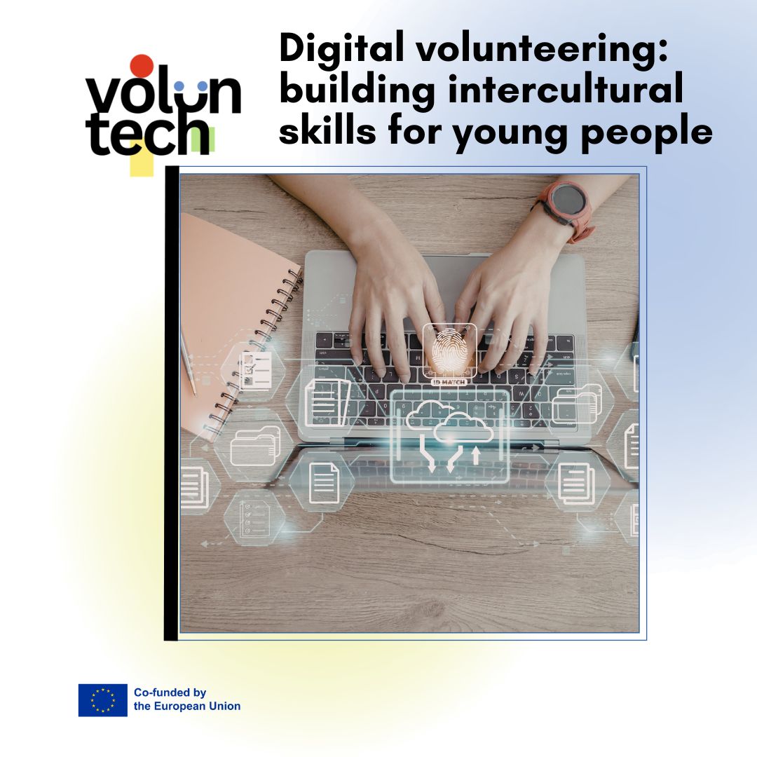 🌍🤝 Digital volunteering: building intercultural skills for young people
In today’s interconnected world, understanding different cultures and perspectives is more important than ever. Digital volunteering creates unique opportunities for young people to collaborate with people from different countries, backgrounds, and communities, without leaving their homes.
Through online volunteering activities, young people can:
✨ Work with international teams
✨ Exchange ideas and experiences across cultures
✨ Develop empathy, openness, and global awareness
✨ Strengthen communication and collaboration skills
Projects like volunTECH show how digital tools can bring people together and help young volunteers become more engaged, culturally aware, and globally connected citizens.
🌐 Volunteering online can open doors to the world.
#DigitalVolunteering #InterculturalSkills #YouthEngagement #GlobalCitizenship #erasmusplus