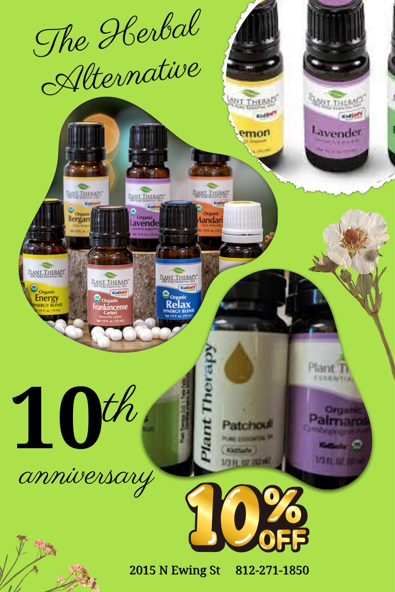 Help us celebrate our 10th anniversary
in business. Enjoy 10% OFF on products for the month
of April.
#worktobethechampionofyourlife #herbalalternatives
#herbalalternative #TenYearsInBusiness
#anniversarysale
