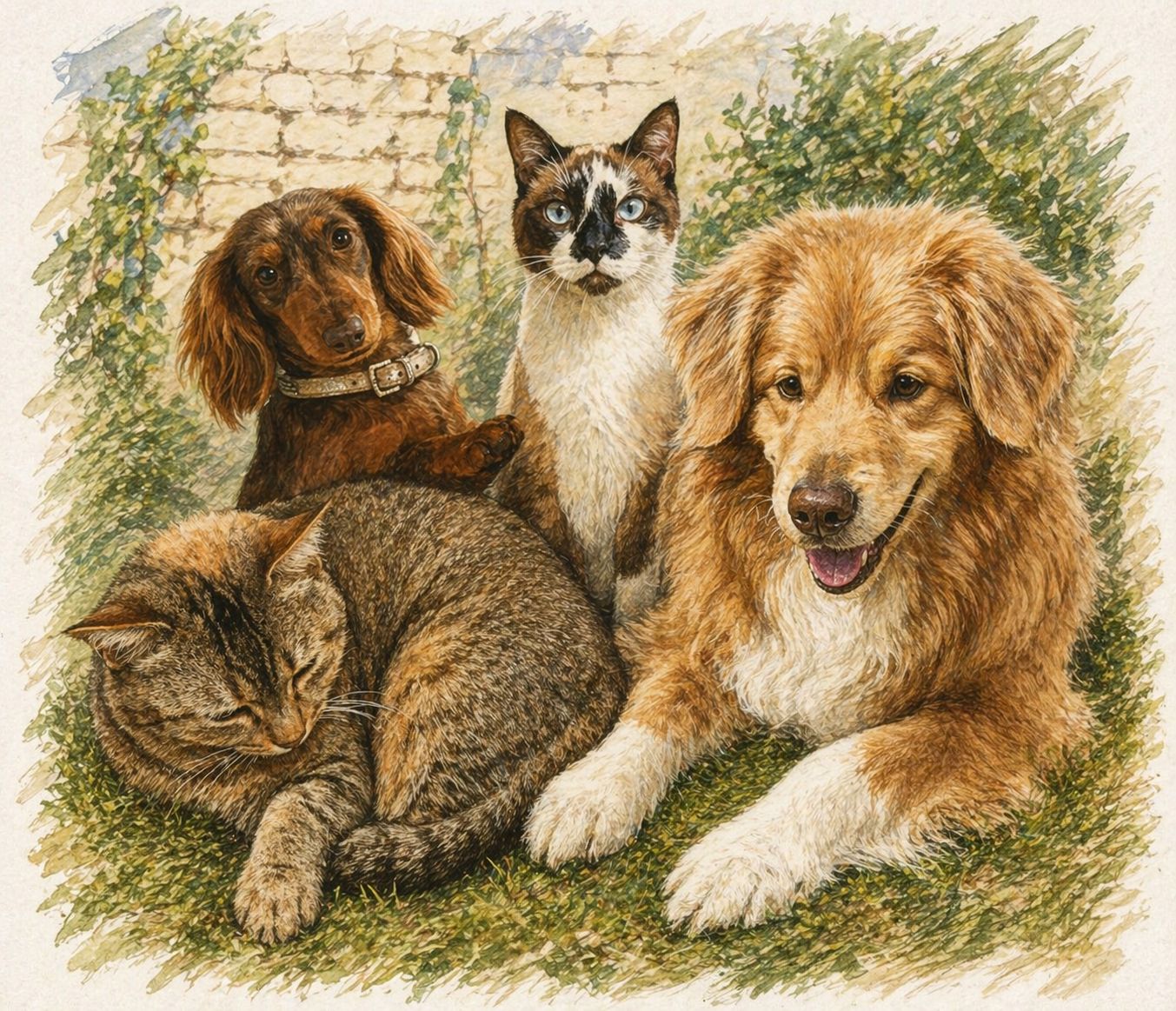 Mes complices de maison...
Avec Alexandre Cheri