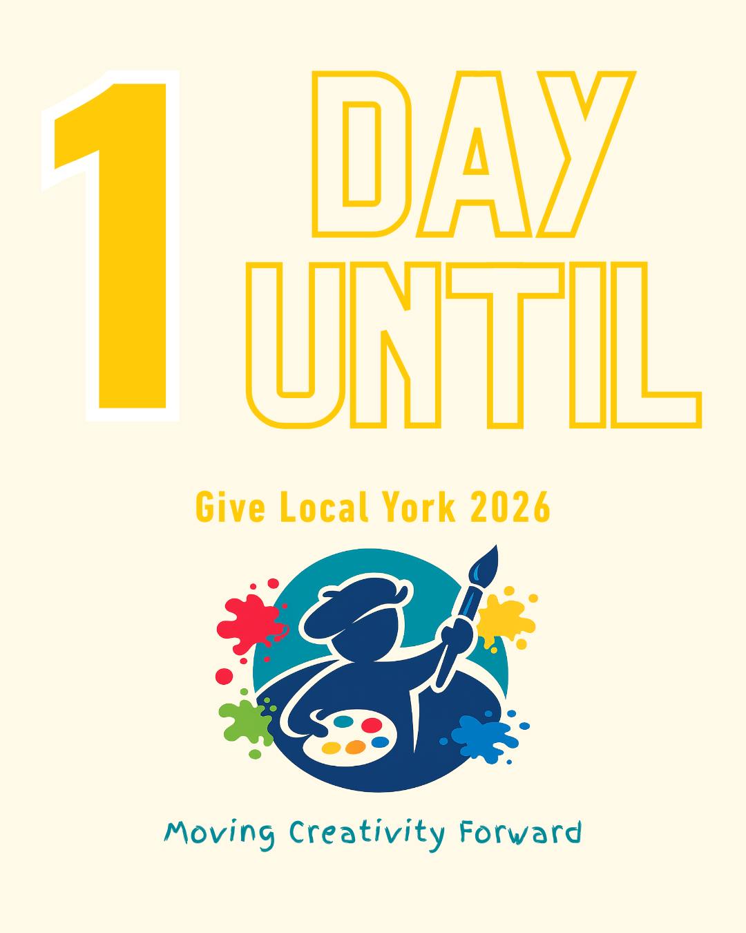 1 DAY LEFT
Tomorrow is the day! Give Local York 2026 is almost here. Weโre ready to celebrate, support, and make a difference!
https://www.givelocalyork.org/organization/the-shadowfax-corporation