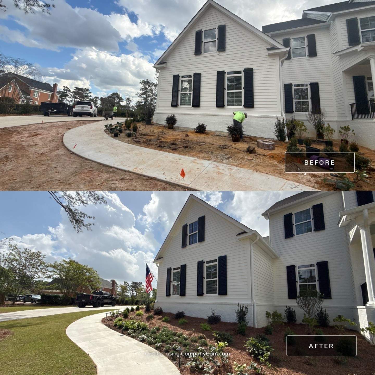 Not to be rude, but TOOT TOOOOT! Consider our horns tooted. 😜🤩
#jacobslandmanagement #ResidentialLandscaping #beforeandafter #landscapedesign #curbappeal