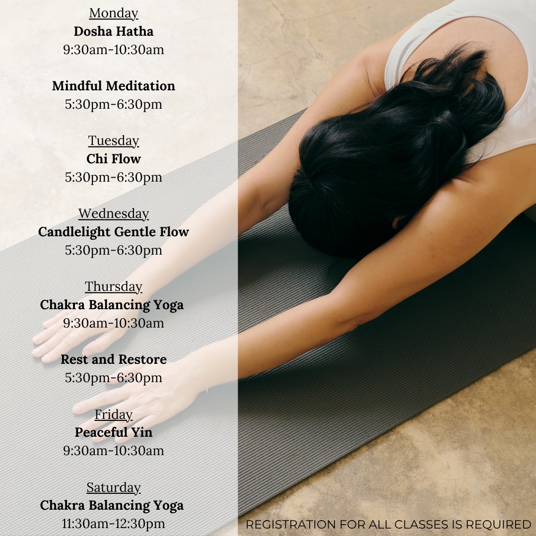 🧘♀️✨Calling all yogis and aspiring yogis! Check out our winter yoga schedule! Join us on the mat to create harmony in mind, body and soul. 🧘✨
Register up to 2 hours in advance.
Book online: https://www.lotuswholistictherapy.com/book-online?category=fb5278e7-8b2f-43dc-84ad-26025bddbb31
Deepen your practice and unlock your full potential with our OMazing yoga packages!🧘♀️🧘
Purchase a package today.
https://www.lotuswholistictherapy.com/plans-pricing
#lotuswholistictherapy #awakendiscoverthrive #trentonmi #yoga #wellness #downrivermi #candlelight #peacefulyin #restandrestore #weeklyyogaclasses #yogaflow #yogacommunity #selfgrowthjourney #meditation #yogajourney
#breathwork #findyourself #beyourbestself #yogatherapy #yogadaily #mindbodysoul