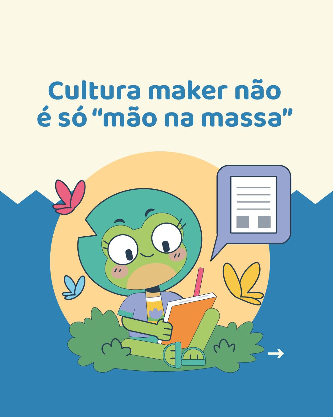 Quando a Cultura Maker é aplicada à educação, ela se torna uma ferramenta poderosa para:
✅desenvolver autonomia
✅pensamento crítico
✅capacidade de resolver problemas reais.
#CulturaMaker #Educação #AprendizagemAtiva #mundomelhoreducacao