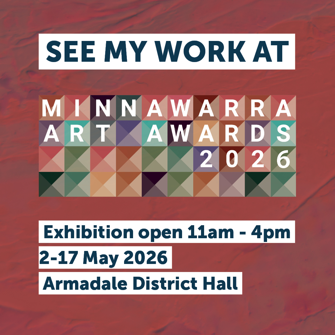 Excited to have my work at the Minnawarra Art Award Show, which showcases some of WA's best artists.