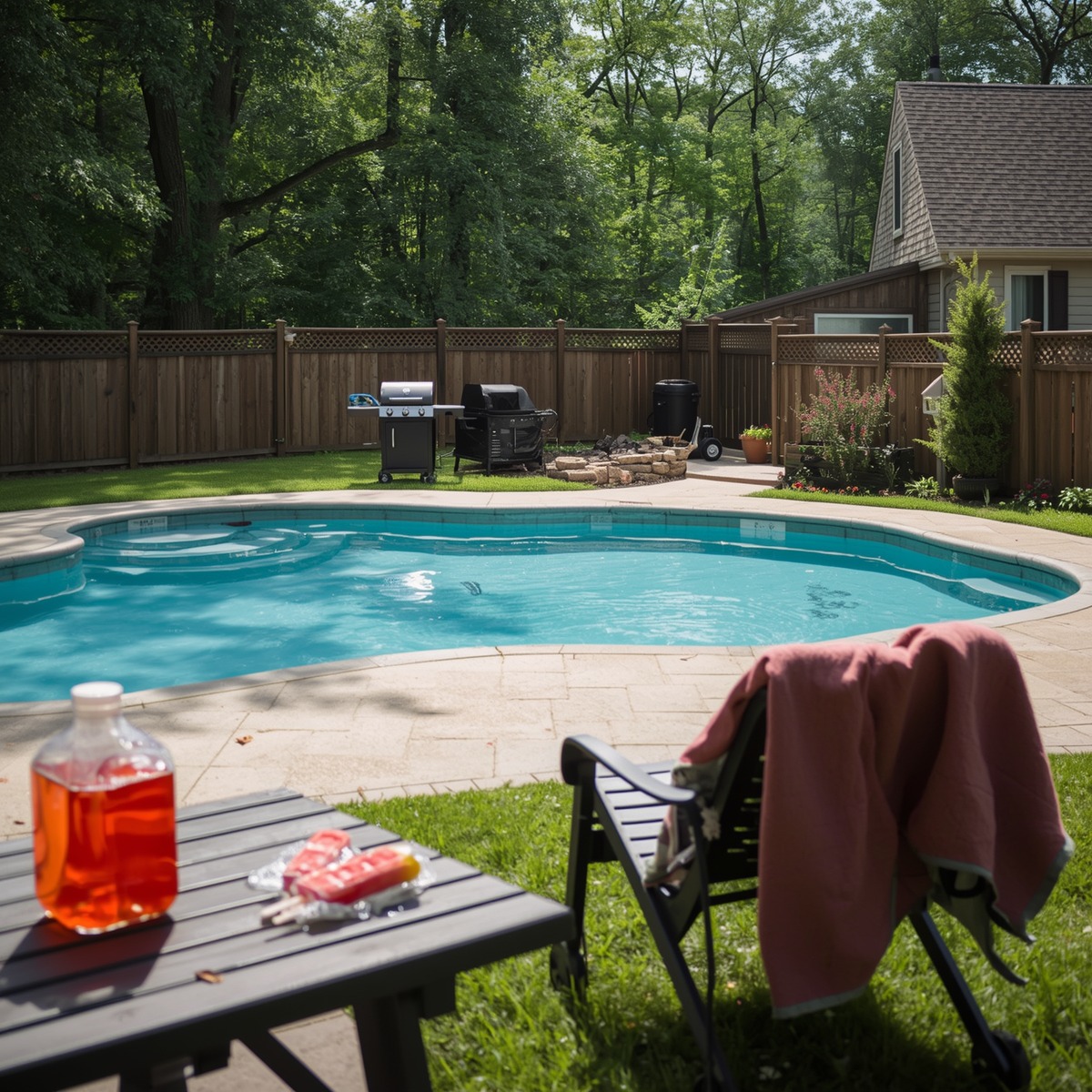 What did summer smell like when you were a kid?
Mine: chlorine, Kool-Aid popsicles, and barbecued steak.