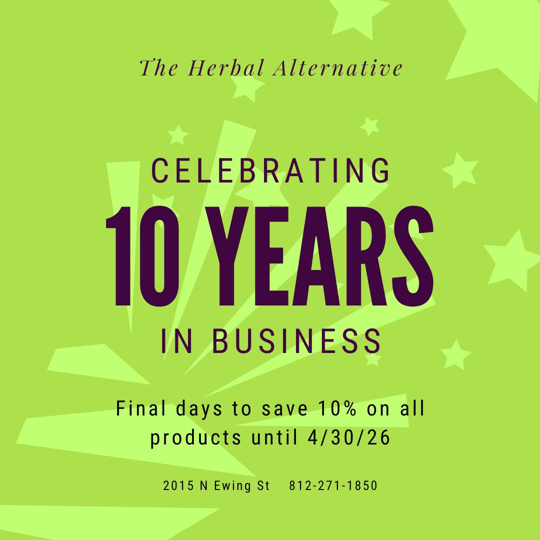🚨Time is running out!!!!⏳⏳ Help us celebrate 10 years in business during the month of April! Receive 10% OFF on all Products (doesn't include services).
#worktobethechampionofyourlife #herbalalternatives #herbalalternative #TenYearsInBusiness #anniversarysale