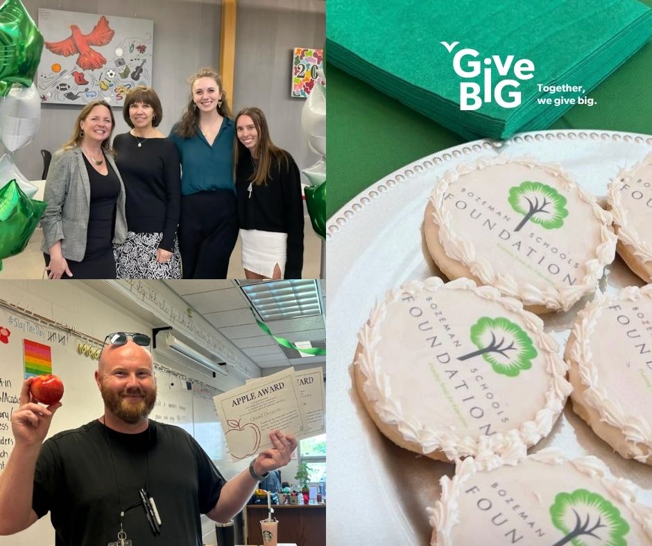 Give Big kicks off tomorrow at 6 pm - and every gift to the Bozeman Schools Foundation goes towards our Youth Resilience Project ❤ This year, Give Big is fee free & 100% of your donation to the Youth Resilience Project will go twice as far thanks to a $50,000 match by Christopher Hume!
#givebiggv