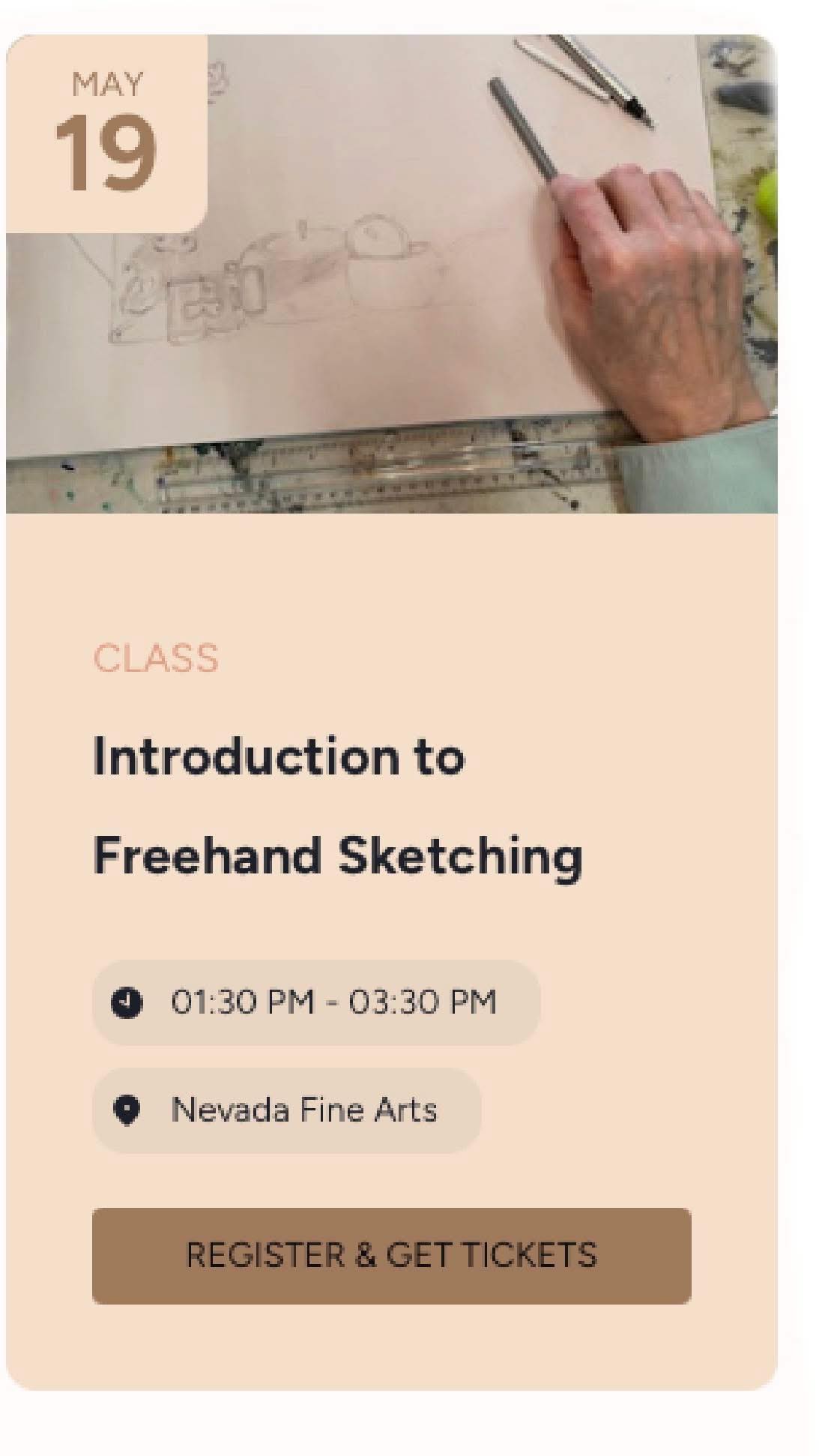 I have some classes coming up at Nevada Fine Arts Store in Reno, NV., in the month of May