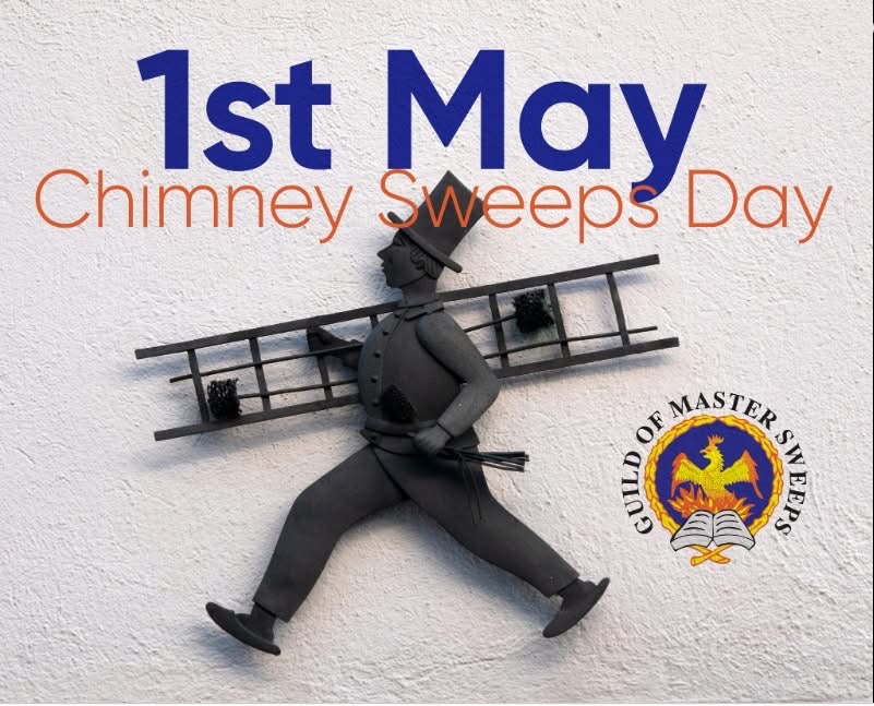 1st May is also known as Chimney Sweep's Day
Cheers to Gavin & Ryan 🍺🍺