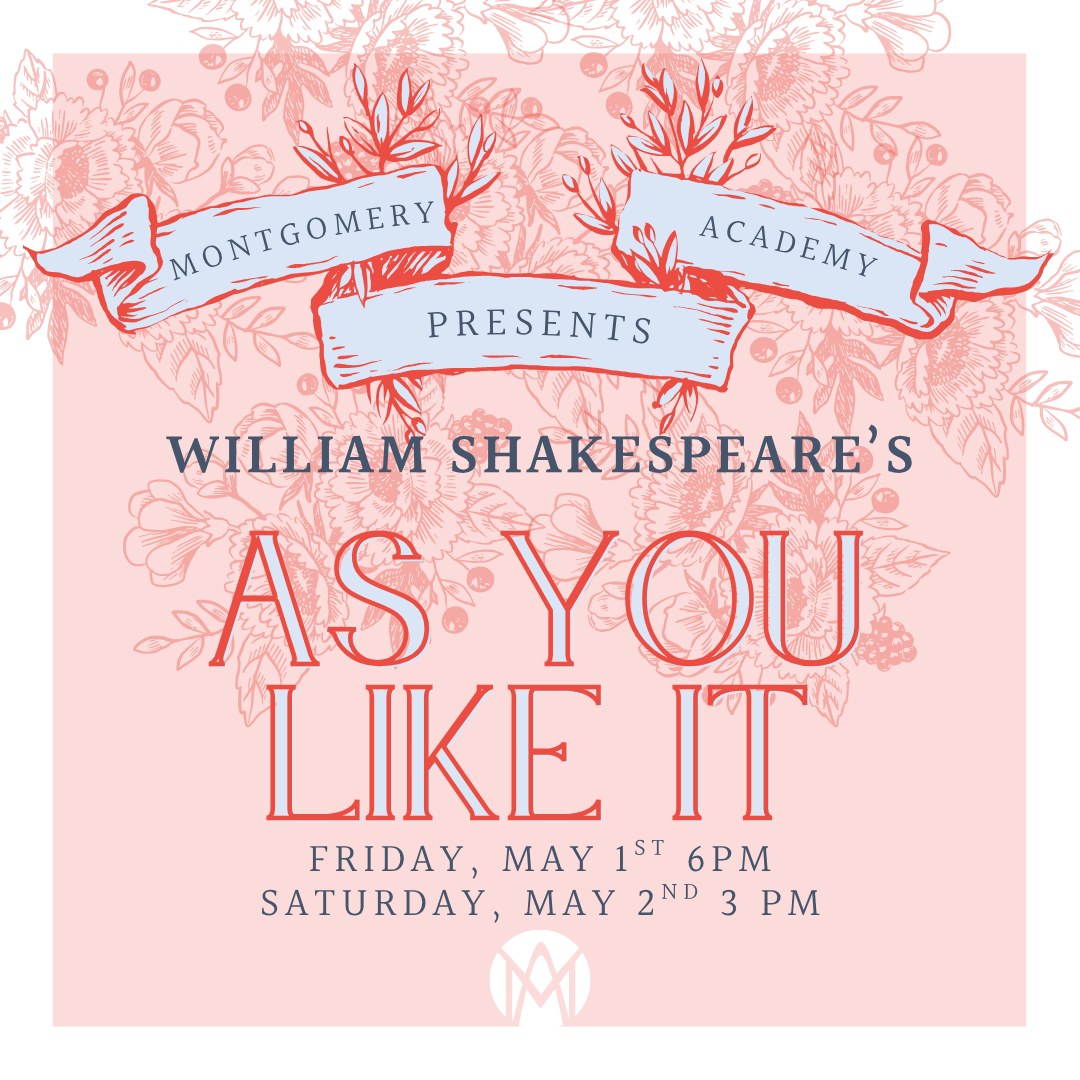 Experience the magic of Shakespeare live: As You Like It — May 2, 2026 | 3:00 PM–4:30 PM at Rossview Road (1230 Rossview Road, Clarksville, TN). A charming afternoon of comedy, romance, and forest mischief. Reserve your seat now: https://wix.to/e4DTbH7 #Shakespeare #LiveTheatre #AsYouLikeIt #ClarksvilleEvents #TheatreNight