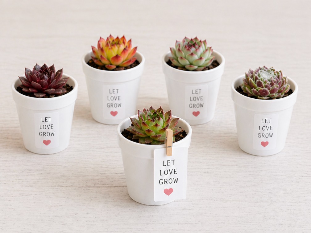 Favours that keep on giving 🌱💍
Our 2" mini succulents are affordable, low-maintenance, and made to be remembered.
✔ Perfect for place settings or gift tables
✔ Personalised with tags + pot styles
✔ Easy to match your theme — boho, modern, or luxe
They’re more than favours — they’re living keepsakes your guests will take home and enjoy.
Order in bulk and save, with delivery available across Canada 🇨🇦
Pro tip: add a small care card so your plants thrive long after the celebration 🌿
Ready to make your wedding uniquely green?
Tap the link in bio to explore bulk options + custom tags ✨
Let’s design your look 👇
Boho 🌾 • Modern 🌿 • Luxe ✨
#SucculentFavors #WeddingFavours #EcoFriendlyWedding #CanadianWeddings #WeddingPlanning #BridalInspo #PlantFavors #SustainableEvents #WeddingDecor #LetLoveGrow #BulkOrders #ShopSmallCanada #GTPlants #GrowingTogether #SucculentWedding #WeddingInspo #GreenWedding #EcoWedding #WeddingIdeas #WeddingReception #WeddingStyle #WeddingTheme #WeddingGoals #TorontoWeddings #VancouverWeddings #ModernWedding #BohoWedding #LuxuryWedding #GardenWedding #PlantLovers