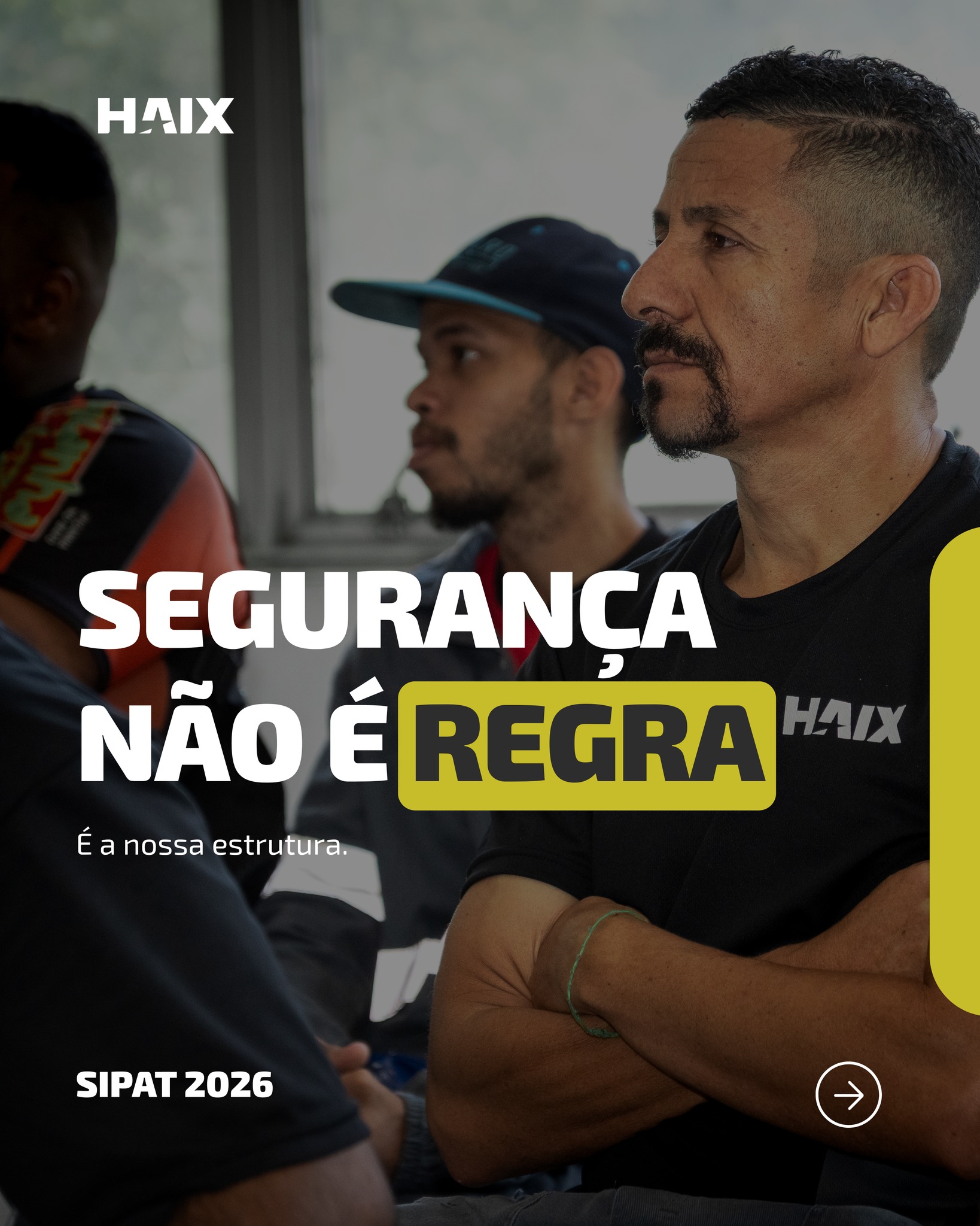 A segurança não é um acessório, é a nossa fundação.
Na última semana, realizamos a SIPAT 2026. Mais do que palestras e treinamentos, este é o momento de calibrar o nosso olhar para o que realmente importa: a preservação da vida em cada manobra.
Para os nossos clientes isso significa um time mais preparado, equipamentos com manutenção rigorosa e a certeza de que a segurança está no DNA de quem entrega a sua solução.
Porque na HAIX, a gente entende que obra eficiente é obra segura.
#SIPAT2026 #segurancadotrabalho #HAIXRental #culturadeseguranca #B2H #engenharia