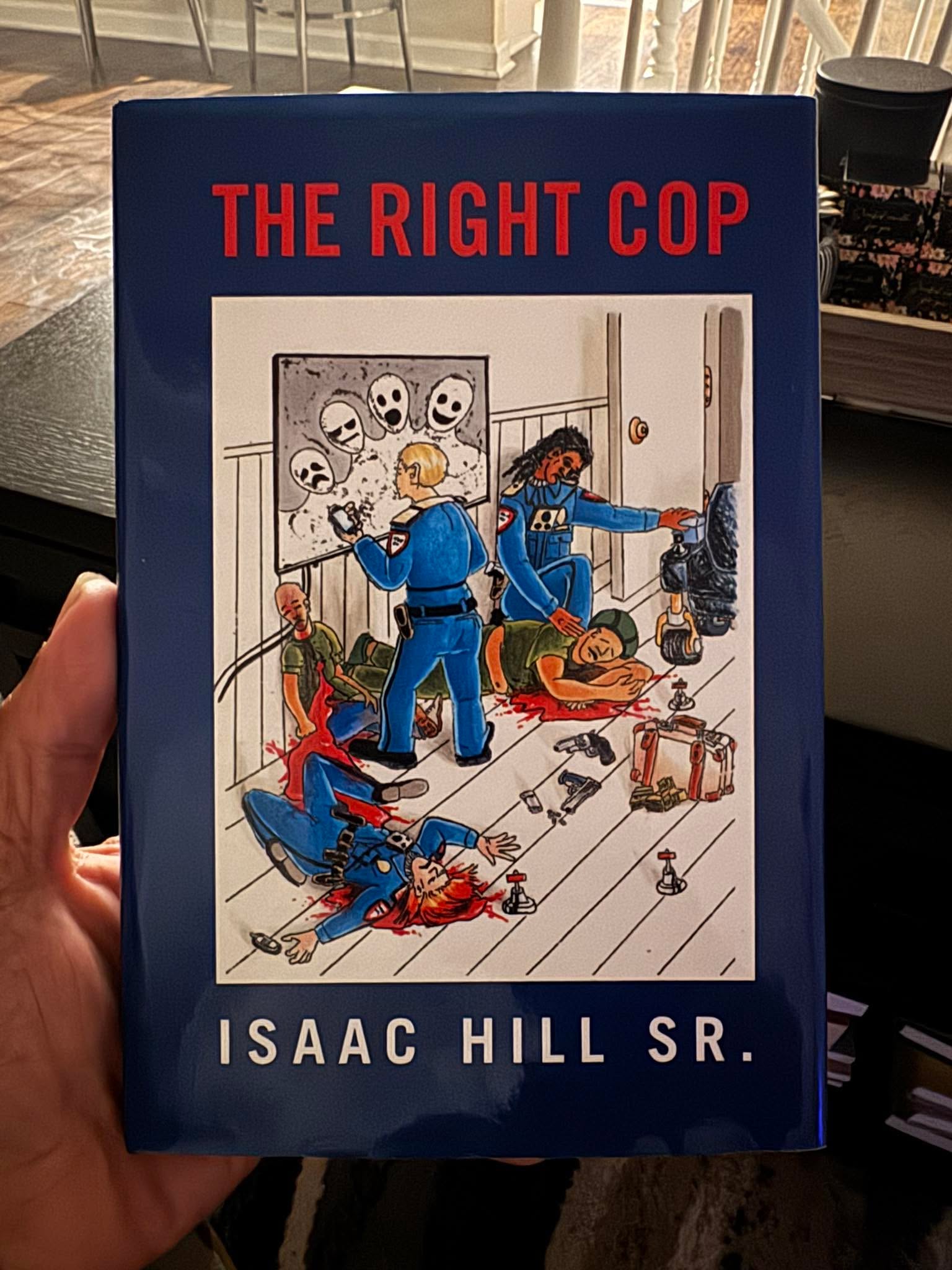 Another one of my late father’s books. My daughter did the cover art… three generations in one piece. I’ll remaster it later, but the original deserves to be read first. The Right Cop. This one means something.
Available everywhere books are sold.