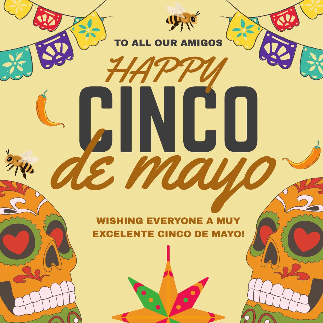 🌼🍯 ¡Wishing you a muy excelente Cinco de Mayo from Howland’s Honey! ✨
Did you know Cinco de Mayo marks the Mexican army’s victory over France at the Battle of Puebla in 1862? While it’s often mistaken for Mexico’s Independence Day, it’s actually a celebration of resilience, culture, and pride—and a perfect reason to gather, enjoy great food, and share something sweet. 🎉
This year, why not add a drizzle of honey to your fiesta favorites? From tacos to corn, honey brings a delicious twist to classic dishes. 🌮🔥🍯
Looking for inspiration? Check out the National Honey Board’s blog for delicious ways to incorporate honey into your Cinco de Mayo dishes: https://honey.com/blog/celebrate-cinco-de-mayo-with-honey 💡
However you celebrate, we hope your day is filled with amazing flavours, great company, and a little extra sweetness. 💛🐝
#CincoDeMayo #HowlandsHoney #SweetCelebrations #HoneyInspired