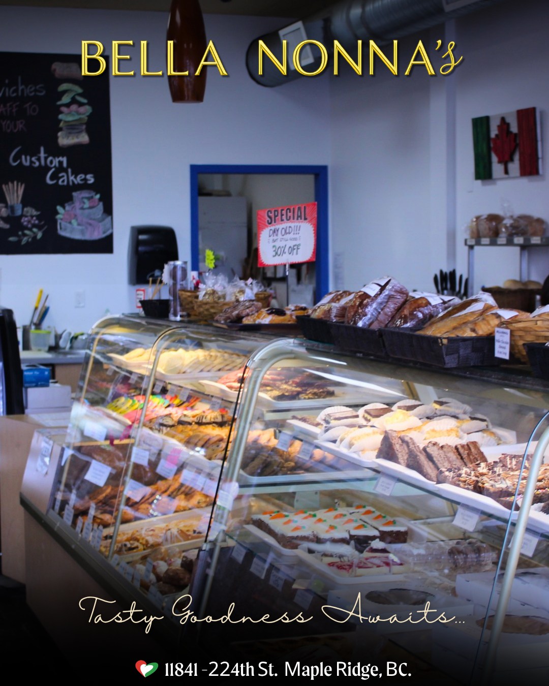 💎 Bella Nonna’s: Maple Ridge’s Hidden Gem 💎
Need dinner tonight? Want lasagna? Call Bella Nonna’s. 🍝
Need lunch on the go? Want a fresh sandwich? Head to Bella Nonna’s. 🥪
Need deli meat sliced fresh? Need delicious deli cheese? You know where to go… Bella Nonna’s. 🧀
Need a hot fresh coffee? ☕
Need fresh bread, buns, donuts, cookies, cinnamon buns, and all things baked fresh? 🍞🍩🍪
Yep… Bella Nonna’s. 👍
Should we keep going? 😏
Some places sell one thing. Bella Nonna’s offers a little bit of everything you love — fresh, delicious, convenient, and made with care.
Need something special? Just ask.
Bon Appetito! 😋
Warm regards,
The Bella Nonna’s Team 💪
📍 11841 224th St, Maple Ridge, BC
📞 (604) 467-7875.
#BellaNonnas #MapleRidgeBC #HiddenGem #FreshBaked #LunchIdeas #CoffeeTime #SupportLocal #ItalianBakery #FreshDeli #FamilyFavourite