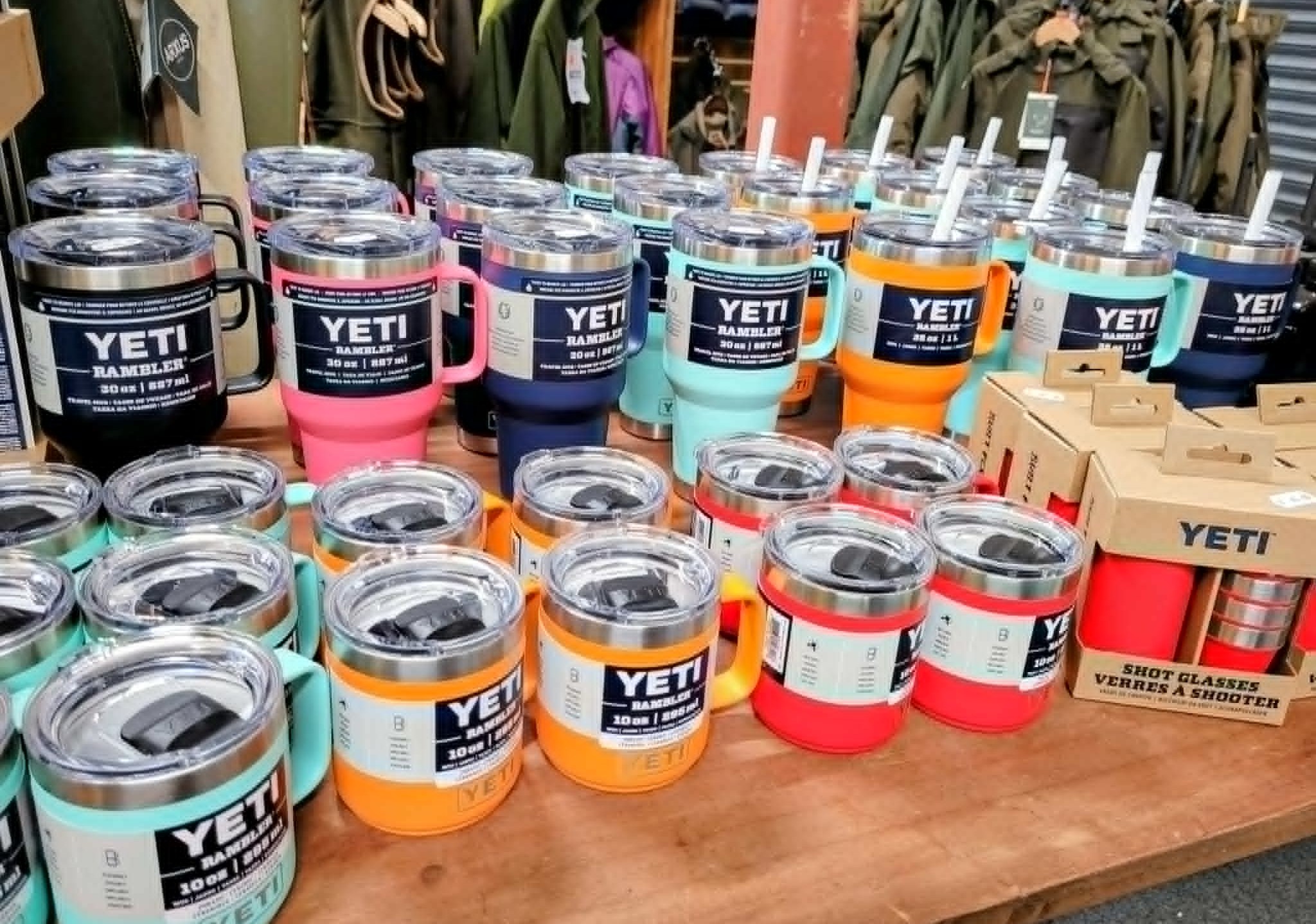 A fresh YETI delivery has just landed and we’ve got some new styles in store! Pop in and check them out 👀
#Yeti #YetiCup #YetiLife #YetiNation #Drinkware #StayCold #builtforthewild #OutdoorLife #AdventureReady #WildAndFree #IntoTheWild #CampingLife #FishingTrip