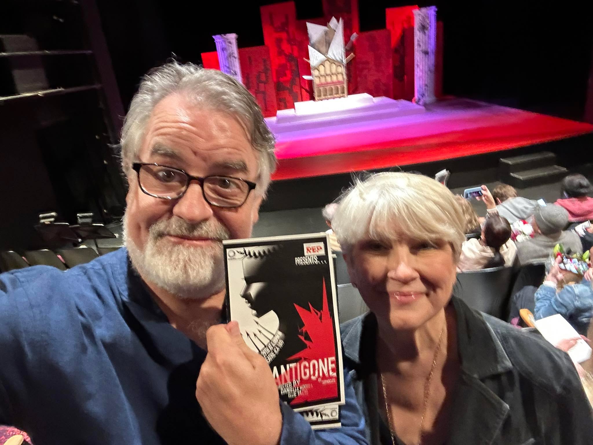 So the boy is doing Antigone…