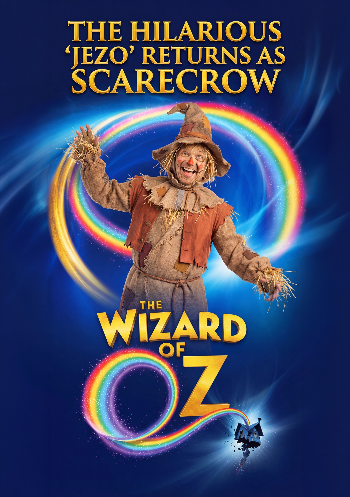 🌪️🎭 HE’S BACK… AND FULL OF STRAW! 🌽🤣
Oh yes he is! The brilliantly bonkers JEZO is returning to the stage this Christmas as the hilariously daft Scarecrow in The Wizard of Oz! 💛
Jezo is delighted to be back for his third sensational year with us, after leaving audiences in stitches as Silly Billy in Jack and the Beanstalk and the unforgettable Sister Siri in Cinderella! And this year? He’s got no brain… but plenty of laughs! 😜
Follow the Yellow Brick Road with us for a tornado of comedy, magic, and family fun this festive season! 🌈✨
🎟️ Tickets are already flying out faster than a Kansas whirlwind—so don’t hang about… grab the best seats today!
📍 The Woodville Theatre
📅 Friday 4th December – Saturday 2nd January
👉 Book now: https://www.woodville.co.uk/events/christmas-panto-wizard-of-oz/
We can’t wait to see you there… it’s going to be OZ-some! 🌪️💚