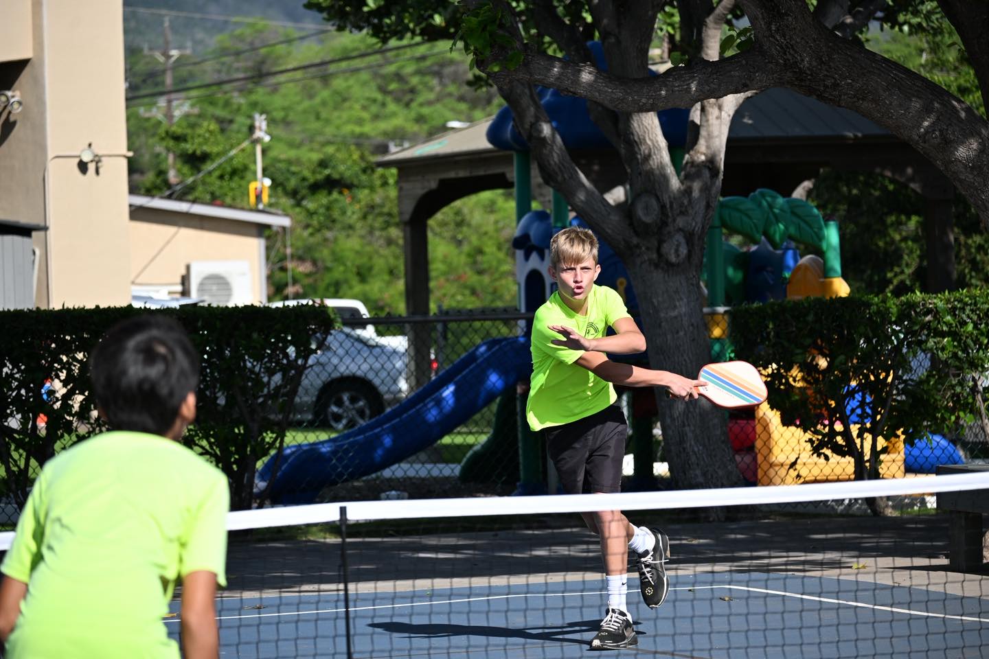 Our new pickleball courts are already a hit! 🏓💙
It’s been so much fun seeing our students out there learning the game, staying active, and enjoying time with friends. From big smiles to friendly competition, the courts are quickly becoming a favorite spot on campus!
We love creating spaces where our kids can move, grow, and have fun together.
#EmmanuelLutheranSchool #ELSMaui #PickleballFun #StudentLife #ActiveKids #SchoolCommunity #ELSOhana #MauiSchools