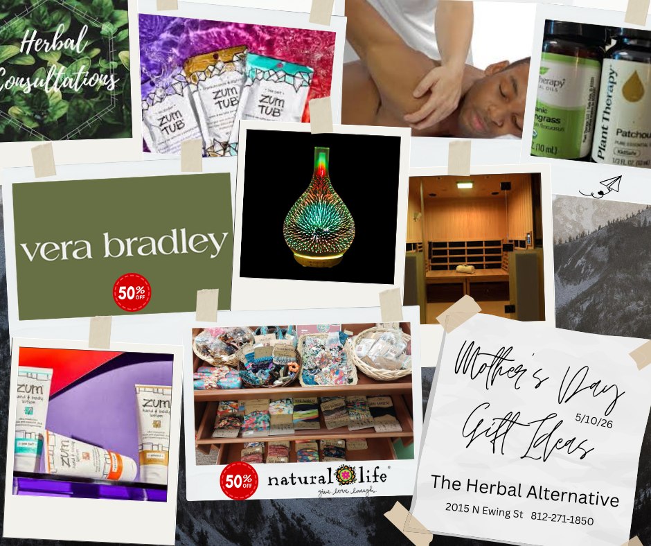 Mother's Day is right around the corner (May 10, 2026). Come in to The Herbal Alternative and see all of the offerings we have for that special Mom!
#worktobethechampionofyourlife #herbalalternative #herbalalternatives #mothersdaygiftideas❤️💐🎁