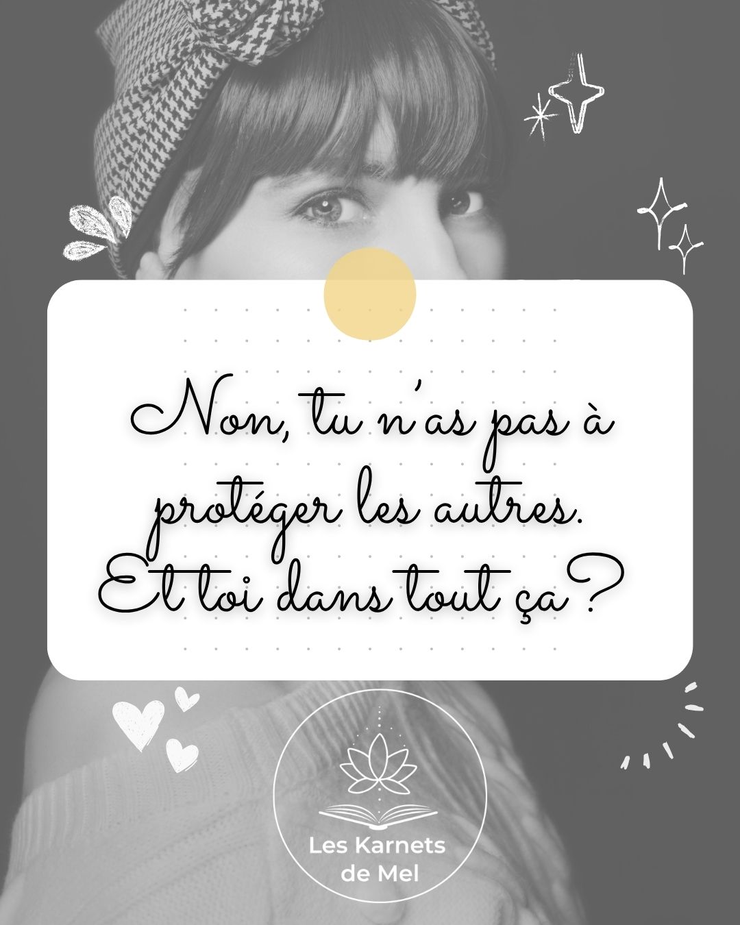 Quand le diagnostic tombe, tout va très vite.
Les rendez-vous.
Les traitements.
Les informations à retenir.
Mais à l’intérieur, il y a aussi beaucoup de choses à accueillir.
Des émotions. Des peurs. Des questions.
Les Karnets de Mel sont nés de ce moment-là.
De ce besoin de ne pas rester seule avec tout ça.
Ce ne sont pas juste des carnets.
Ce sont des espaces pour :
écrire,
comprendre,
déposer,
s’organiser…
et rester en lien avec soi au milieu du parcours.
Un compagnon de route,
du diagnostic jusqu’à la fin des traitements.
Si tu traverses cette étape,
ou si tu connais une femme concernée,
ce carnet peut faire une vraie différence.
Tu peux enregistrer ce post ou le partager à une femme qui en aurait besoin.
#leskarnetsdemel #cancerdusein #SantéDesFemmes