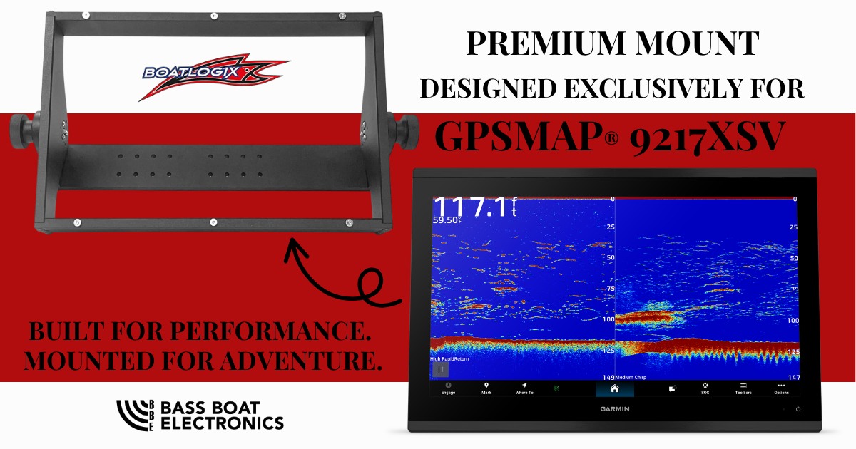 UPGRADE YOUR SETUP TODAY! GARMIN 9217XSV + BOATLOGIX MOUNT
https://www.bassboatelectronics.com/online-store/Garmin-GPSMAP%C2%AE-9217xsv-Premium-Chartplotter-Sonar-Combo-w-Garmin-Navionics-%E2%84%A2-p809697322