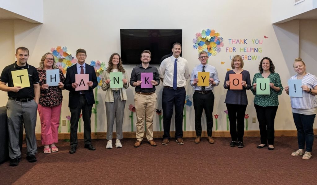 Our whole faculty felt very loved and appreciated last week! Thank you to all who contributed their time, their gifts, their words, and their prayers! We recognize that it is a privilege to serve Jesus here at Beautiful Savior and we do not take that for granted. God is good!