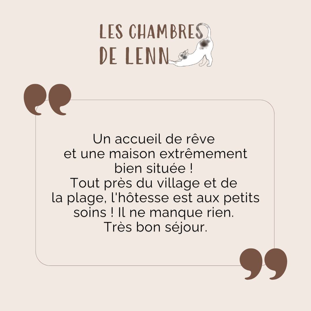 Ils sont passés par Les chambres de Lenn 🐈✍🏼
Pour en savoir plus, rendez-vous sur le site 👉🏼 www.leschambresdelenn.com
➡️ Réservation par mail 📩 : leschambresdelenn@gmail.com ou par téléphone 📞 : 06 84 83 28 26
#bretagne #damgan #morbihan #chambresdhotes #spring #printemps
