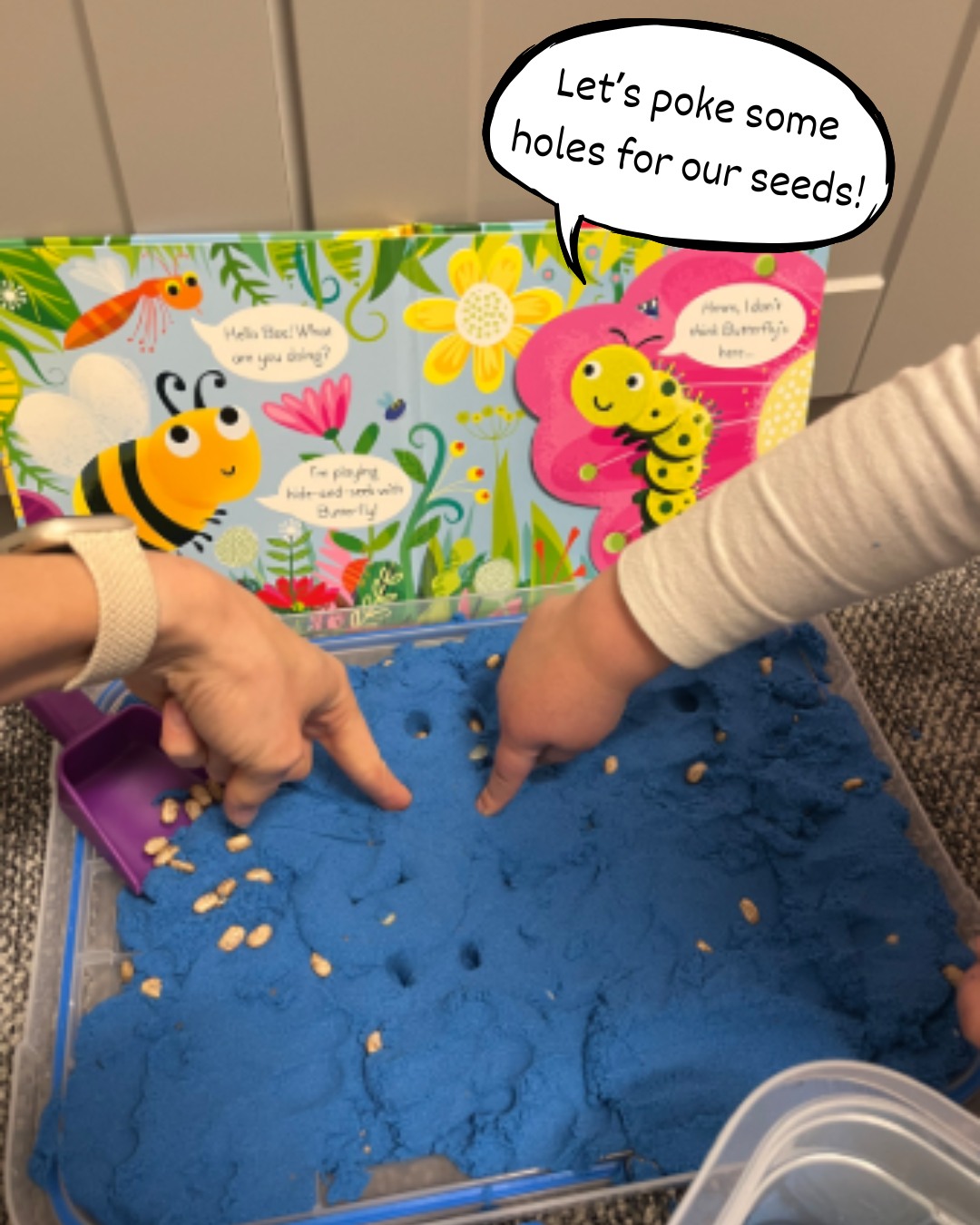 April showers bring May flowers—and lots of chances to grow🌷
The best language learning happens in everyday moments, especially outside! Here are some simple, fun ways to nurture your child's language skills through nature:
🖐️ Feel: “The dirt is cold and gritty.”
👃 Smell: “These flowers smell so good!”
👀 Look: “I found a purple flower!”
👂 Listen: “I hear a buzzing bee.”
Rainy day? Keep the curiosity going indoors☔
Little moments like these help language bloom💛
.
.
.
#GrowingLittleMinds #aprilshowers #LanguageDevelopment #PlayBasedLearning
#SpeechTherapy #springtime