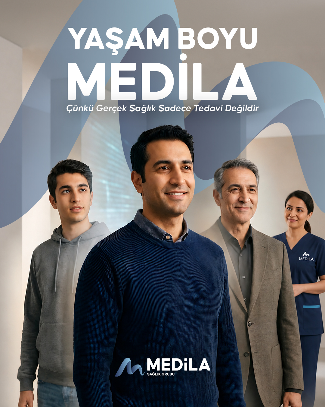 Önleyici sağlık, düzenli takip, doğru bakım ve yaşam kalitesini yükseltmek, Medila Sağlık Grubu, yalnızca tedavi sunmaz; yaşam boyu yanınızda bir sağlık sistemi olur. #Medila